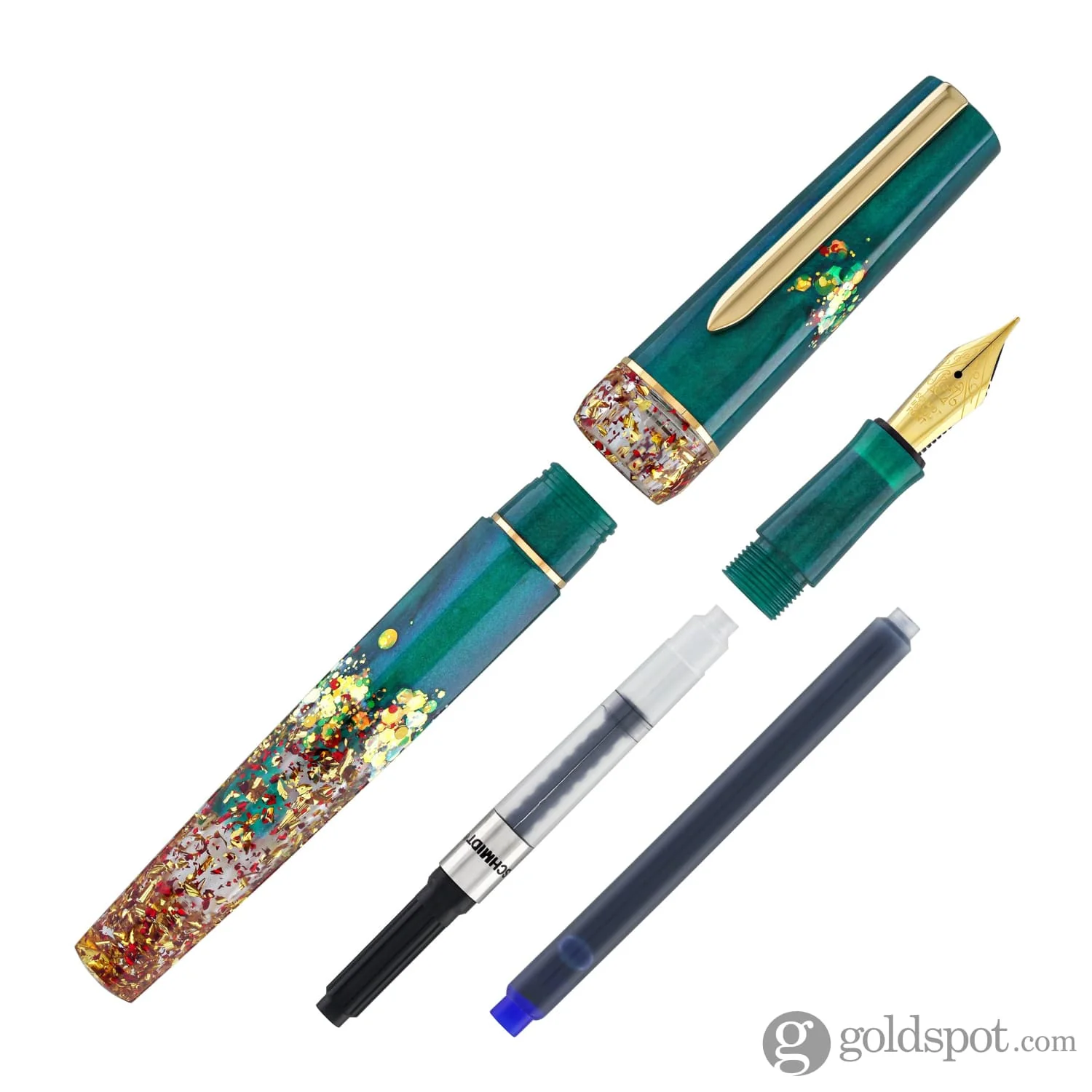 Benu Haute Fountain Pen in Emerald Eve - Image 8