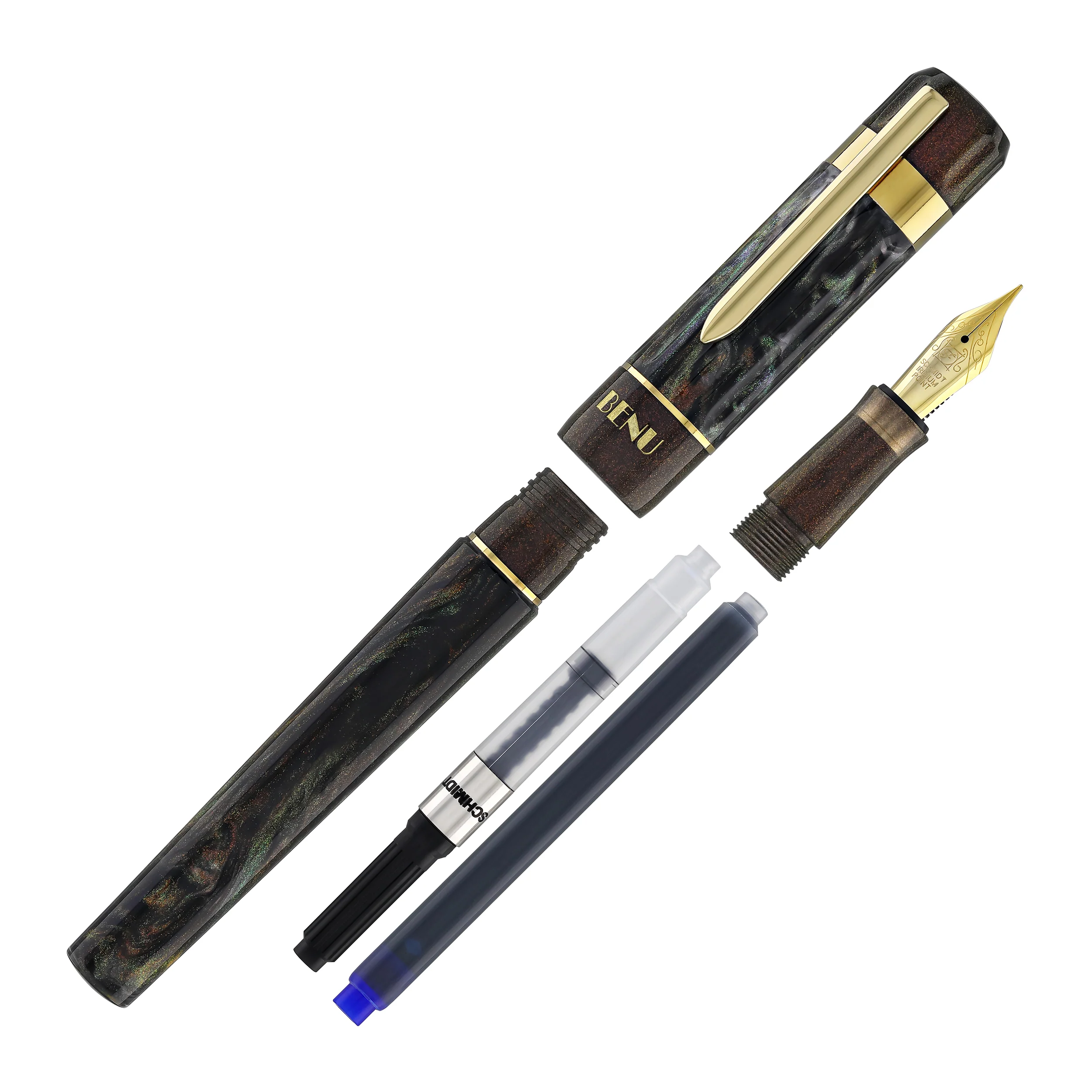 Benu Tribute Fountain Pen in Cezanne - Image 7