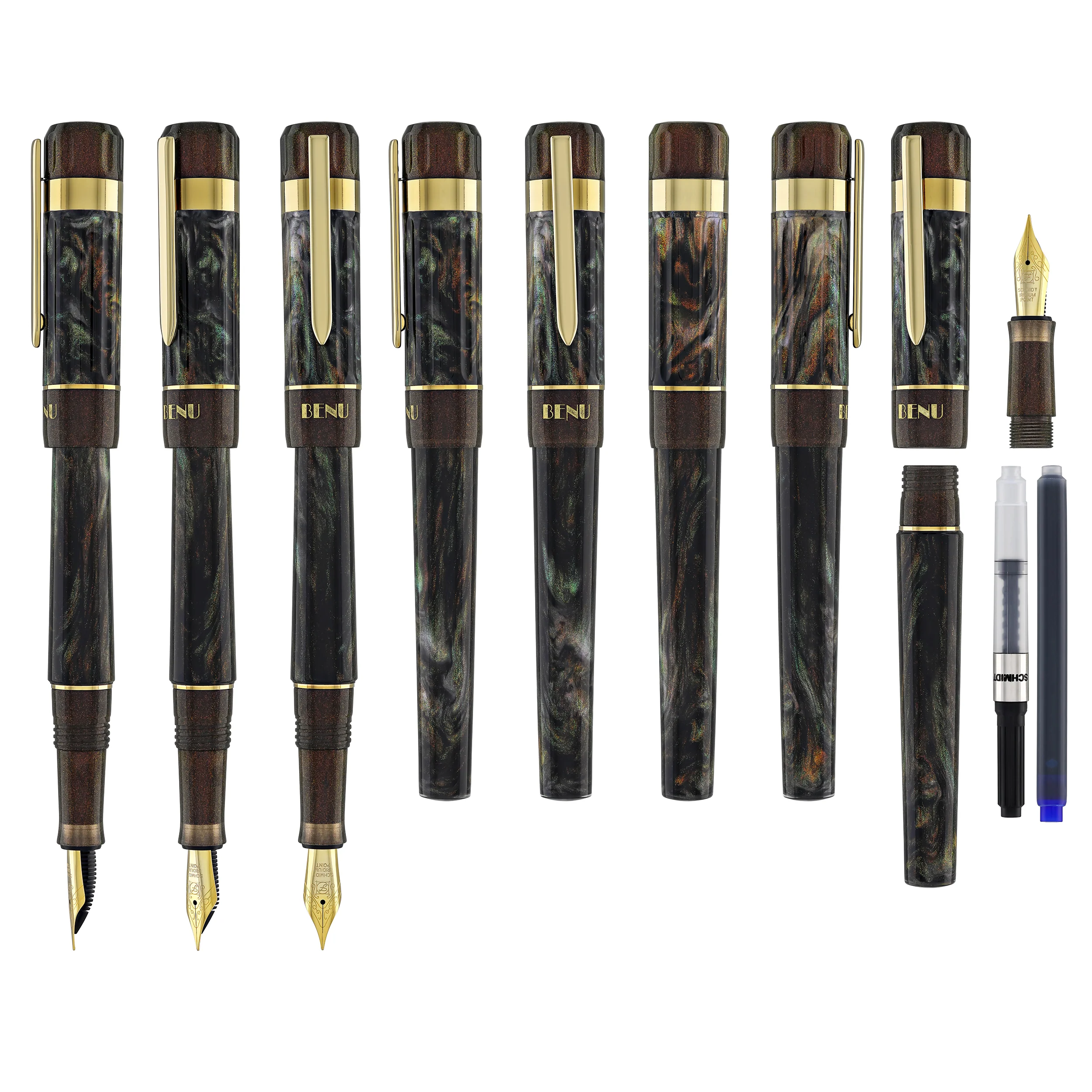 Benu Tribute Fountain Pen in Cezanne - Image 8