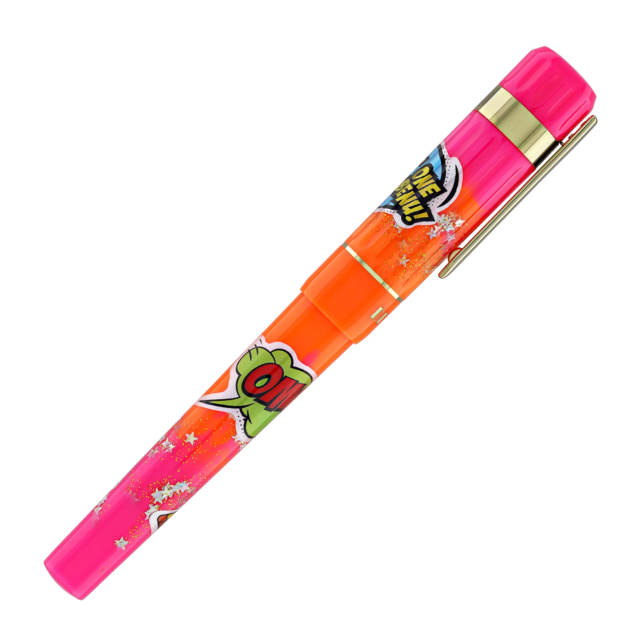 Benu Tribute Pop Art Capsule Fountain Pen in Wow! - Image 6