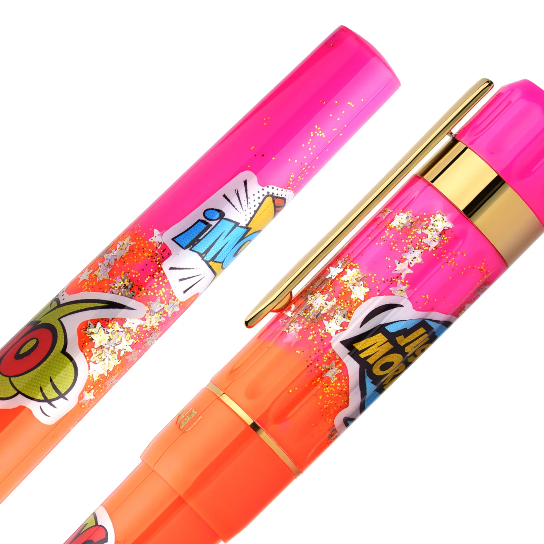 Benu Tribute Pop Art Capsule Fountain Pen in Wow! - Image 9