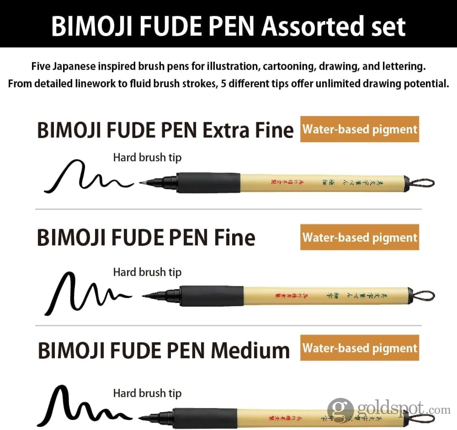 BIMOJI FUDE PEN ASSORTED SET - Image 2