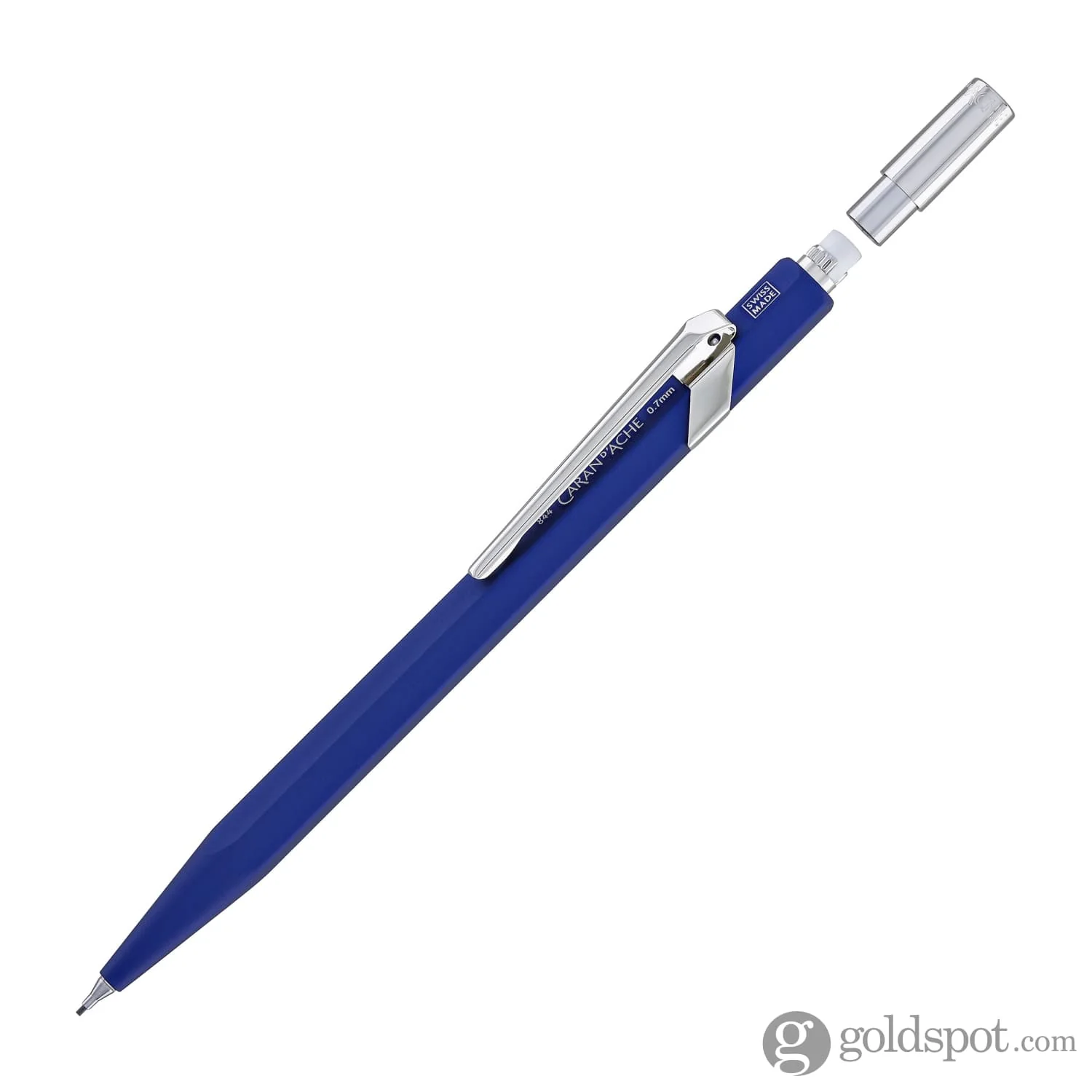 Caran d'Ache 844 COLORMAT-X Mechanical Pencil in Bleu - Image 2