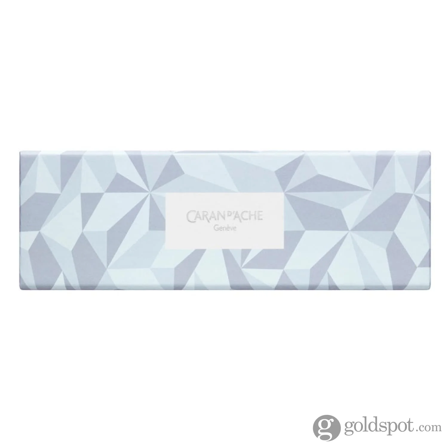Caran d'Ache 849 Alpine Frost Ballpoint Pen in White - Image 4