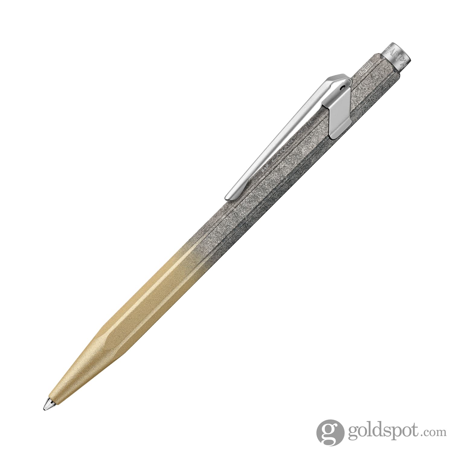 Caran d'Ache 849 Ballpoint Pen in Cosmic Gold - Image 2