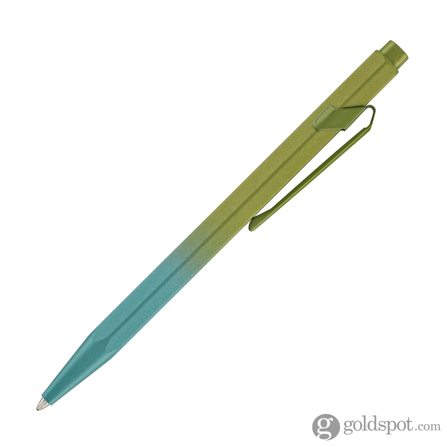 Caran d'Ache 849 Claim Your Style Ballpoint Pen in Arctic Green - Limited Edition 5 - Image 4