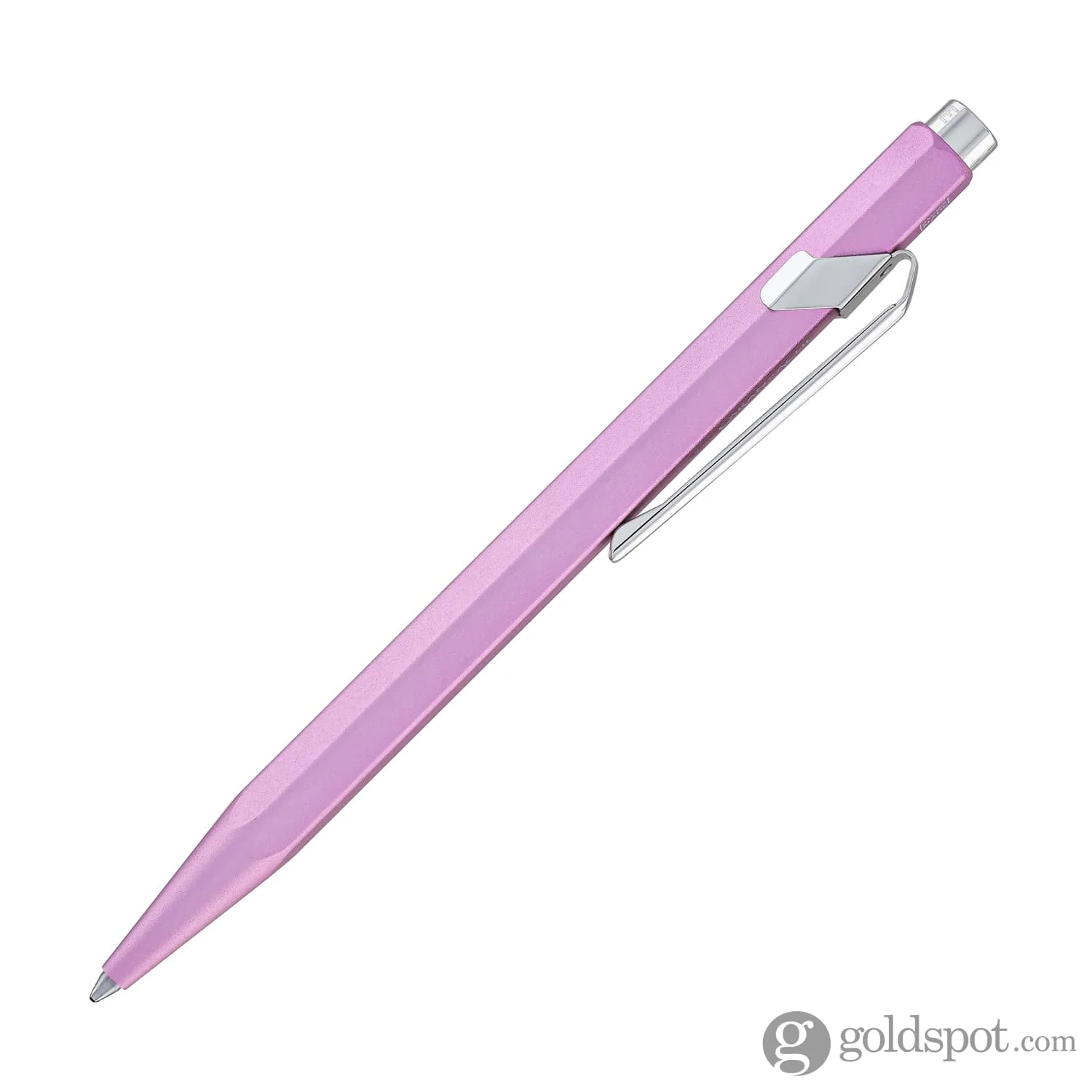 Caran d'Ache 849 COLORMAT-X Ballpoint Pen in Pink - Image 4