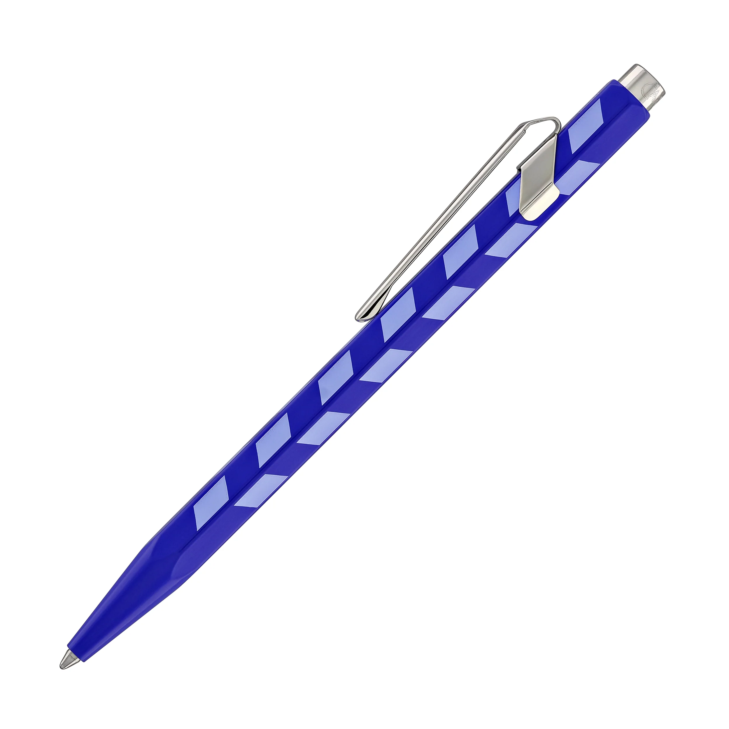 Caran d'Ache 849 Mosaic Ballpoint Pen in Royal Blue - Image 4