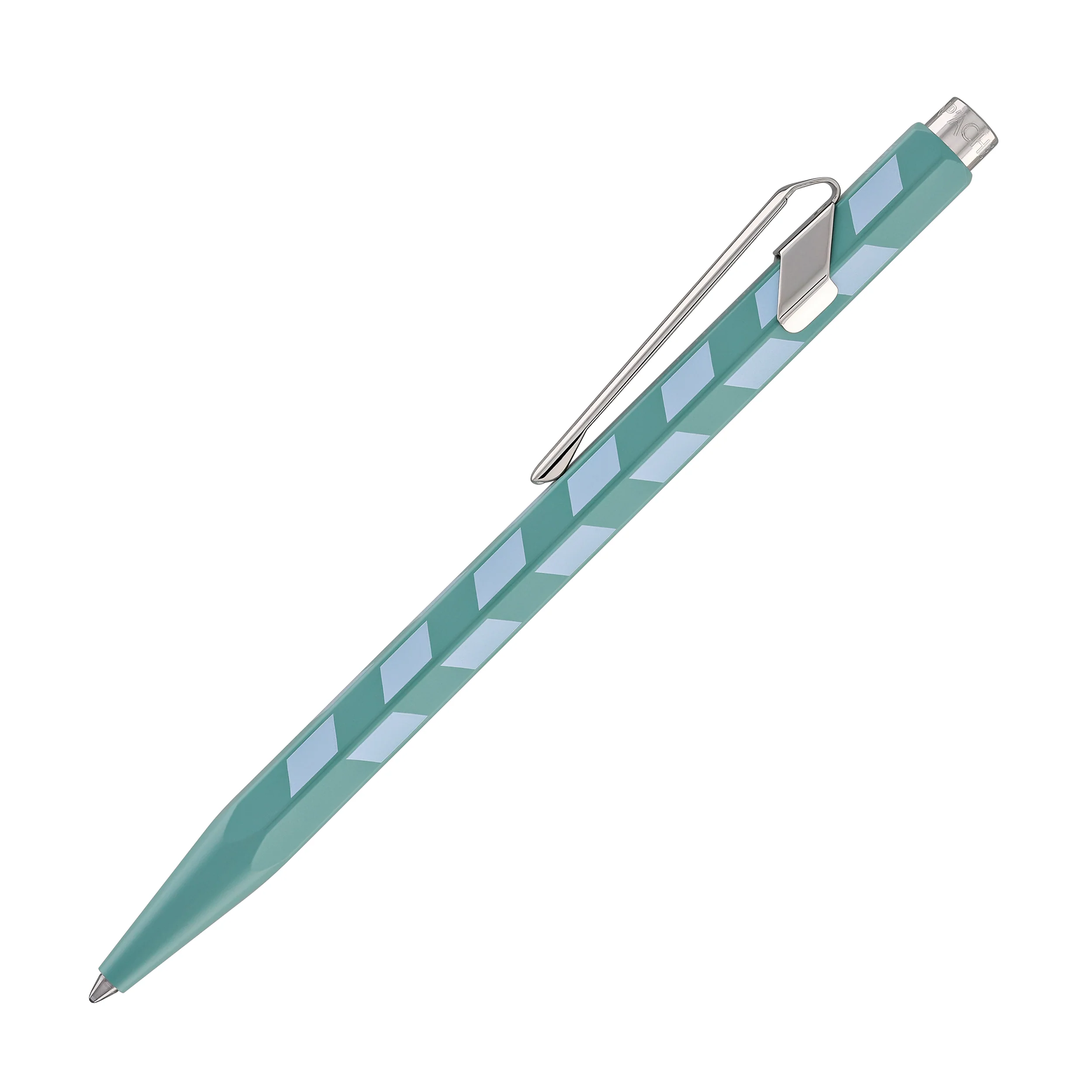 Caran d'Ache 849 Mosaic Ballpoint Pen in Water Green - Image 4