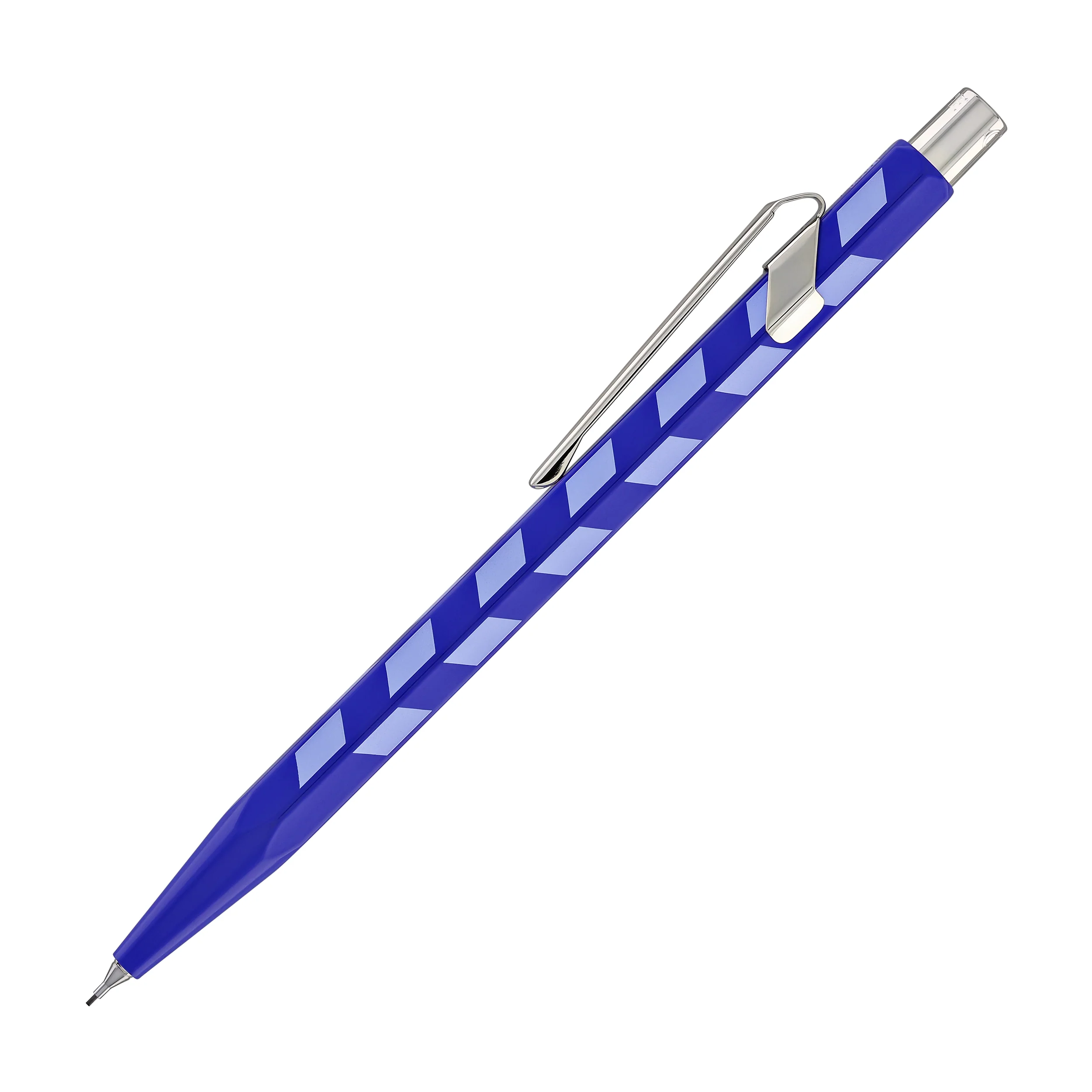 Caran d'Ache 849 Mosaic Mechanical Pencil in Royal Blue - 0.5mm - Image 4