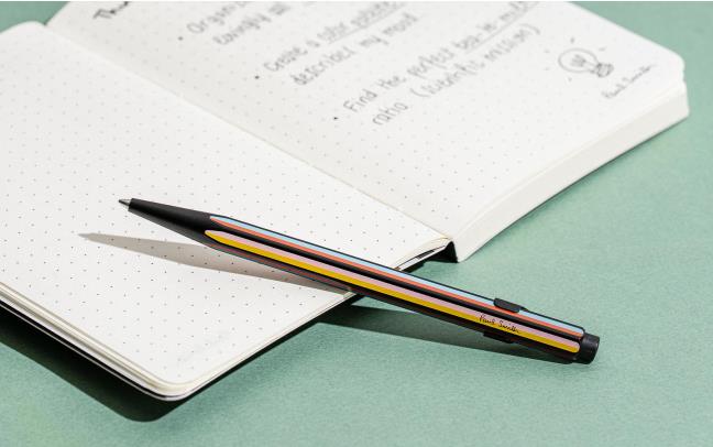 Caran d'Ache 849 Paul Smith 5 Ballpoint Pen in Black - Medium - Image 4