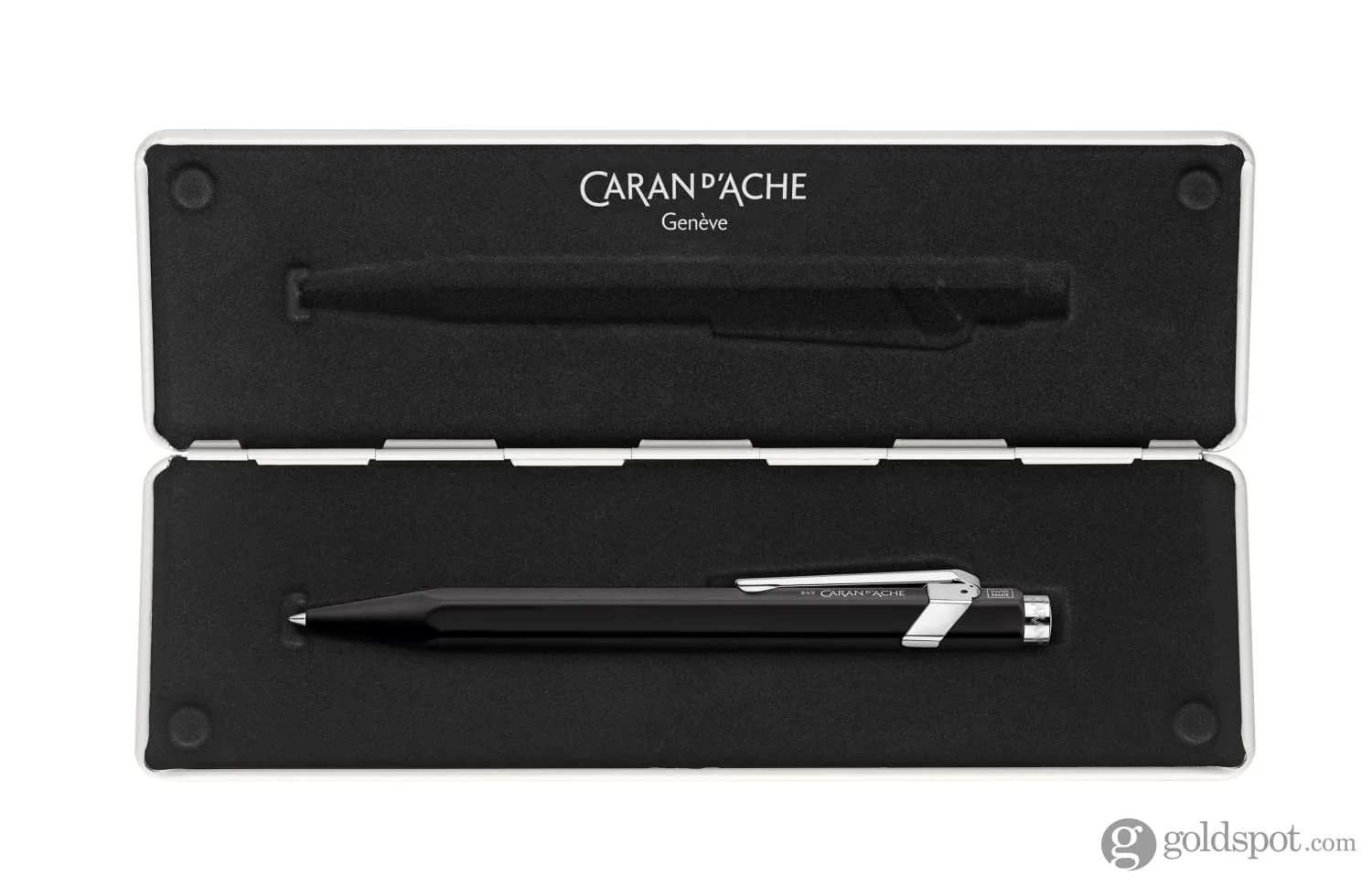 Caran d'Ache 849 Rollerball Pen in Black with Slimpack - Image 5