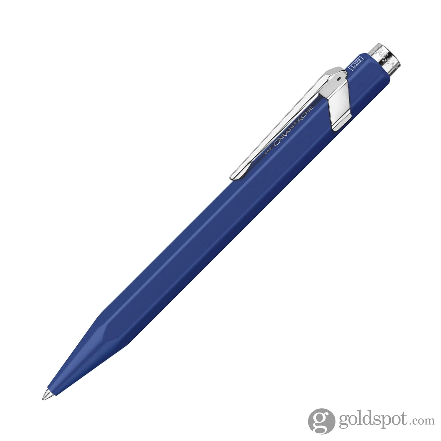 Caran d'Ache 849 Rollerball Pen in Blue with Slimpack - Image 2