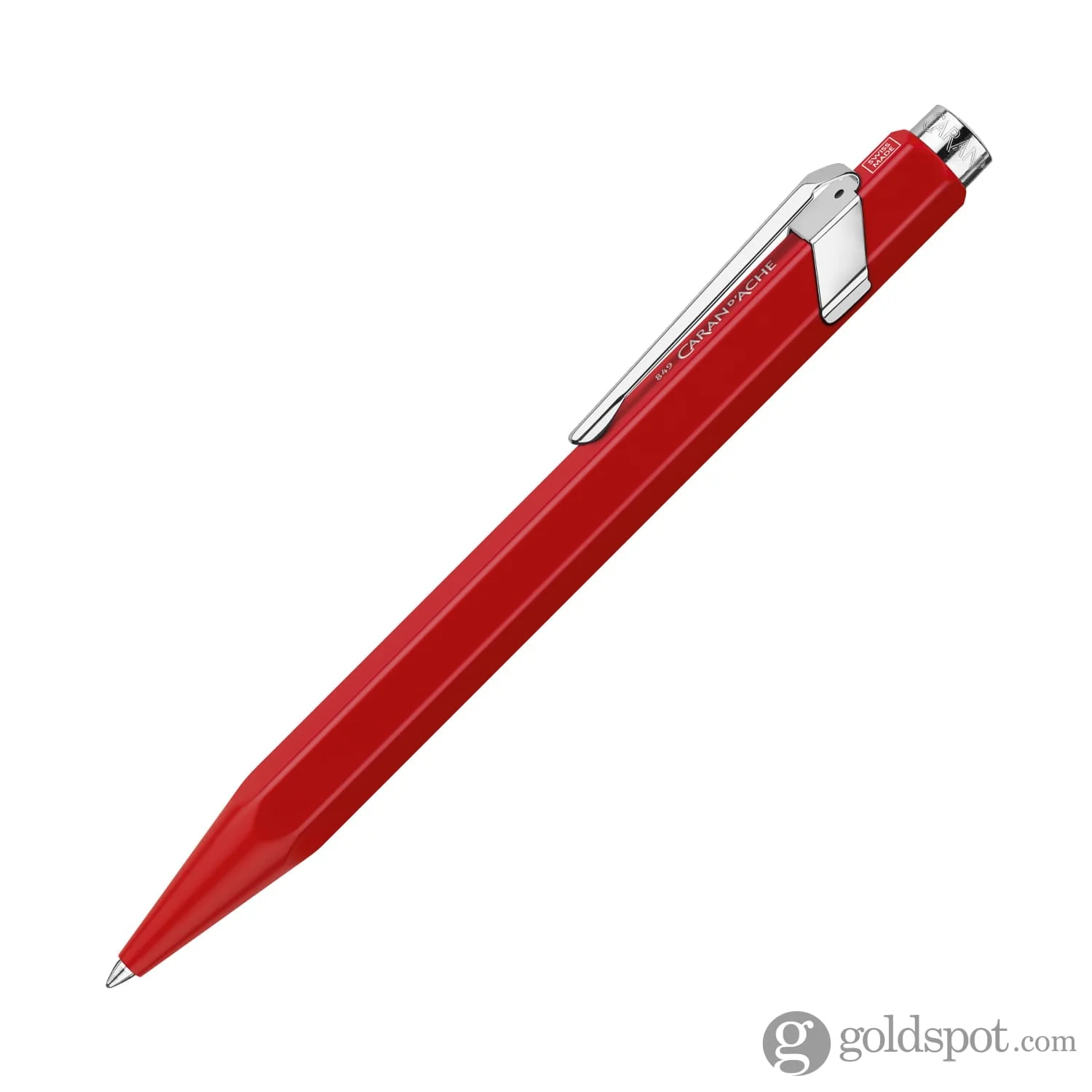 Caran d'Ache 849 Rollerball Pen in Red with Slimpack - Image 2