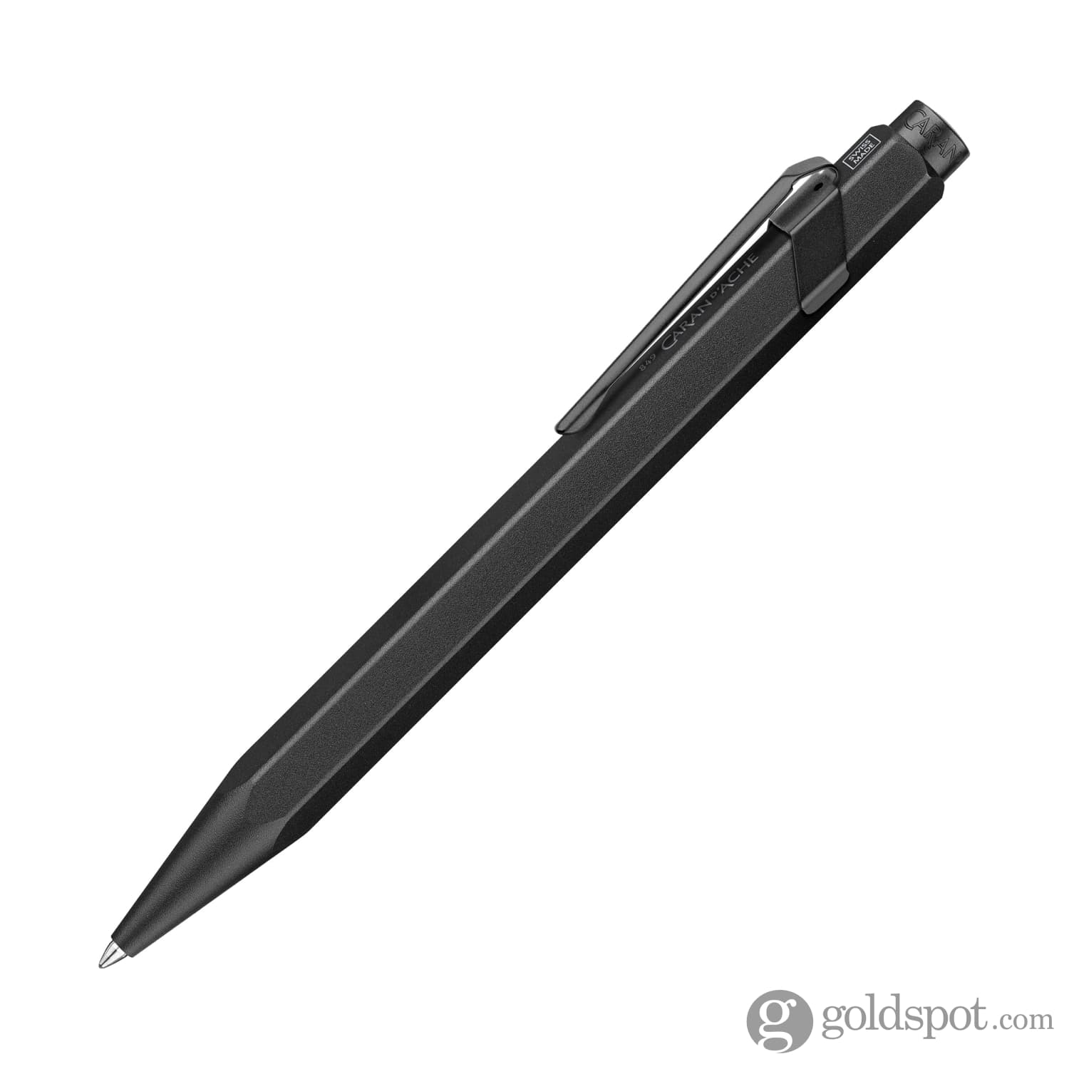 Caran d'Ache 849 XL Ballpoint Pen in Black Code - Image 2
