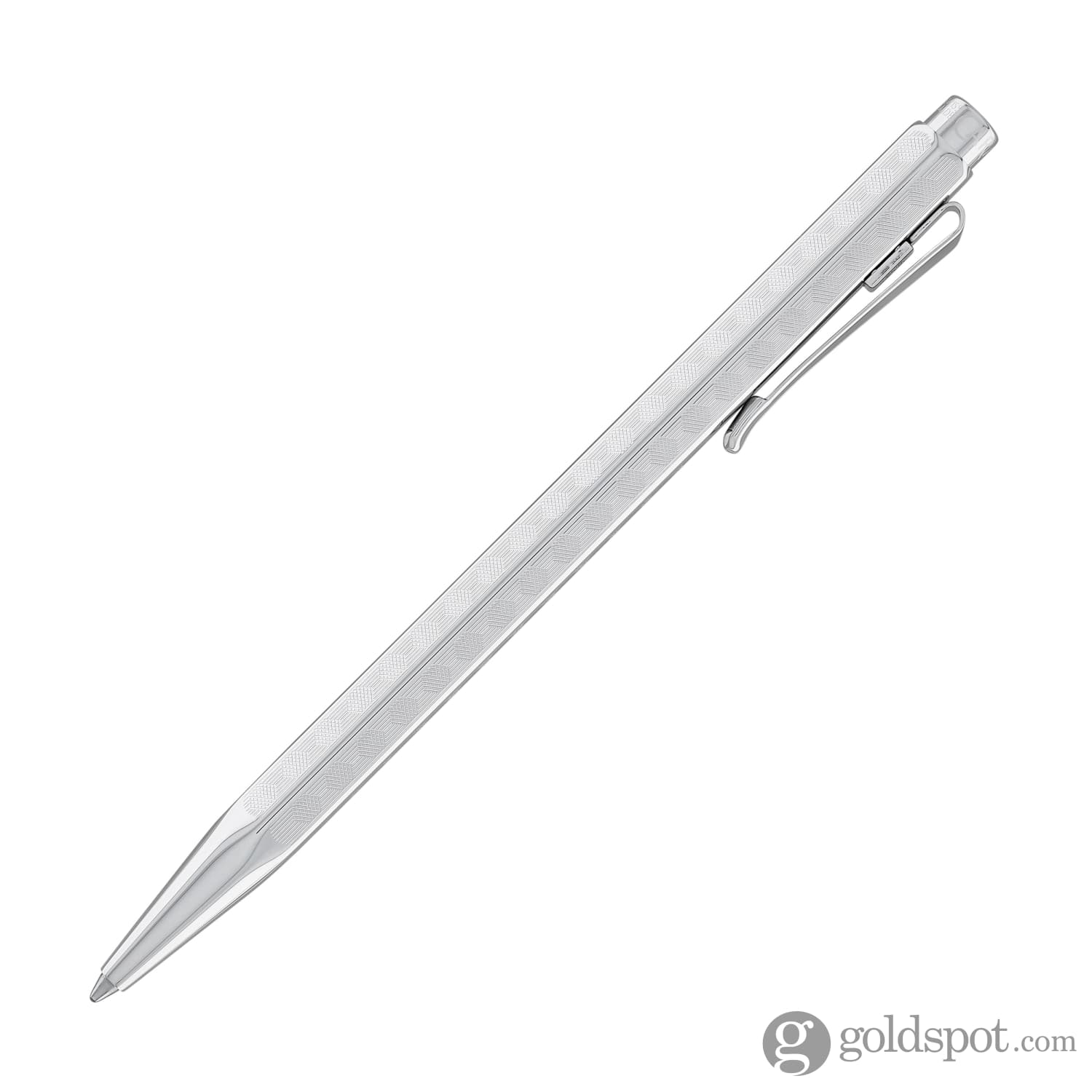 Caran d'Ache Ecridor Ballpoint Pen in Heritage Palladium - Image 4