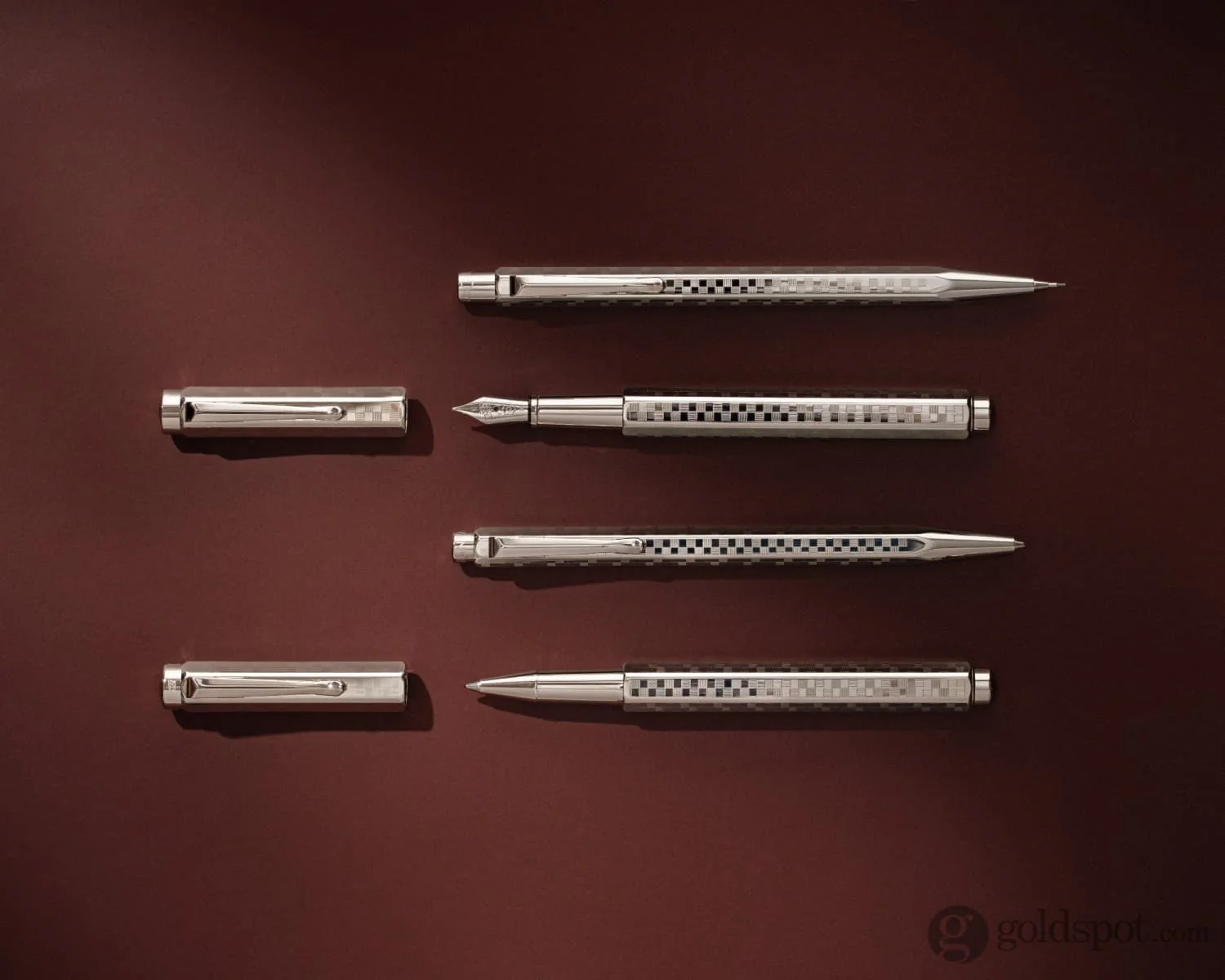 Caran d'Ache Ecridor Fountain Pen in Damier - Image 5