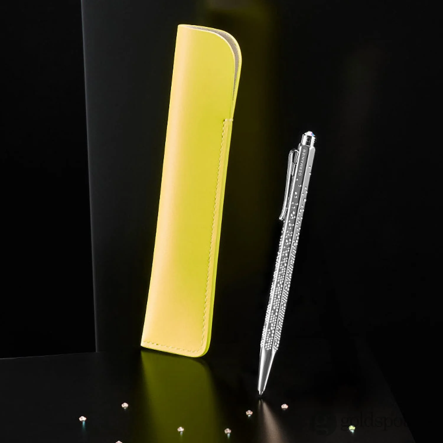 Caran d'Ache Ecridor Germanier Ballpoint Pen and Leather Case Set - Image 6