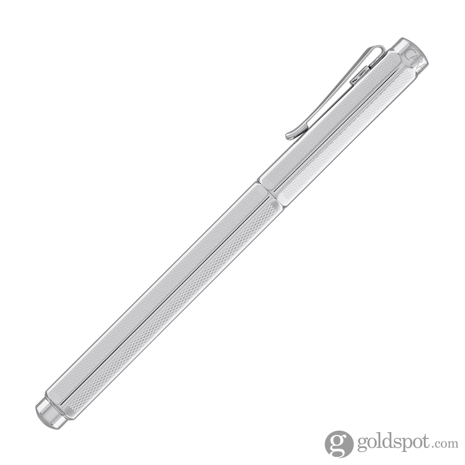 Caran d'Ache Ecridor Fountain Pen Retro Silver Plated - Fine Point - Image 5