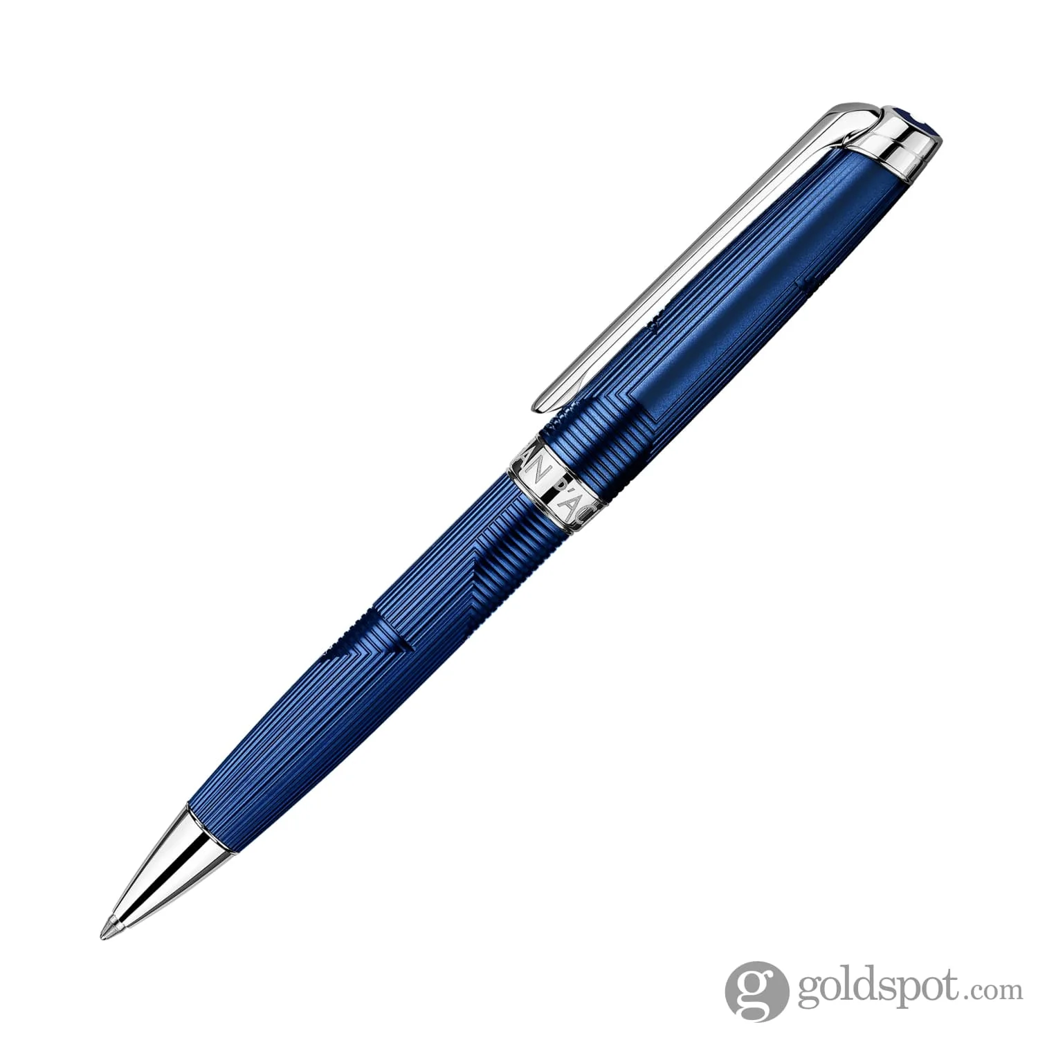 Caran d'Ache Léman Ballpoint Pen in Bleu Marin - Image 2