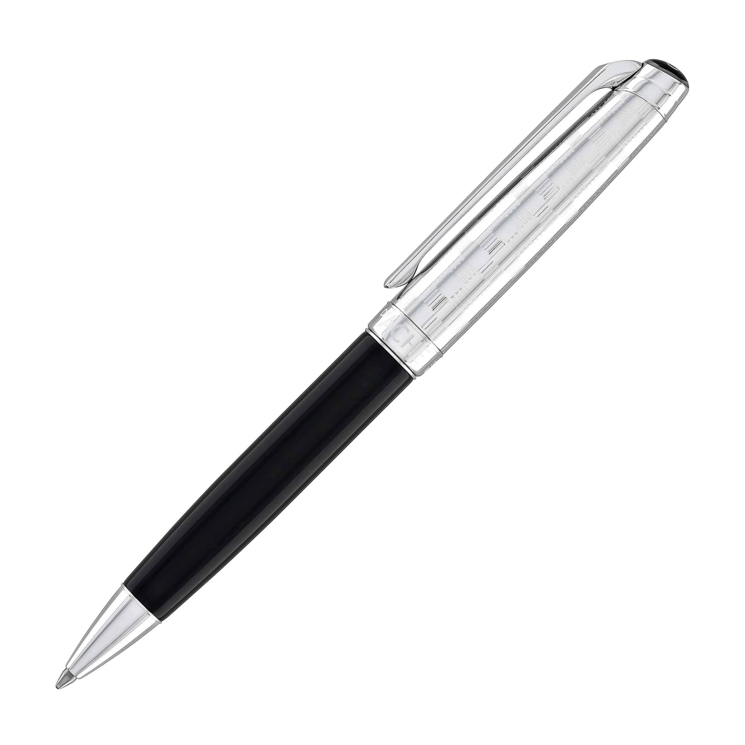 Caran d'Ache Leman Ballpoint Pen in Damier Gift Set with Leather Case - Special Edition - Image 4