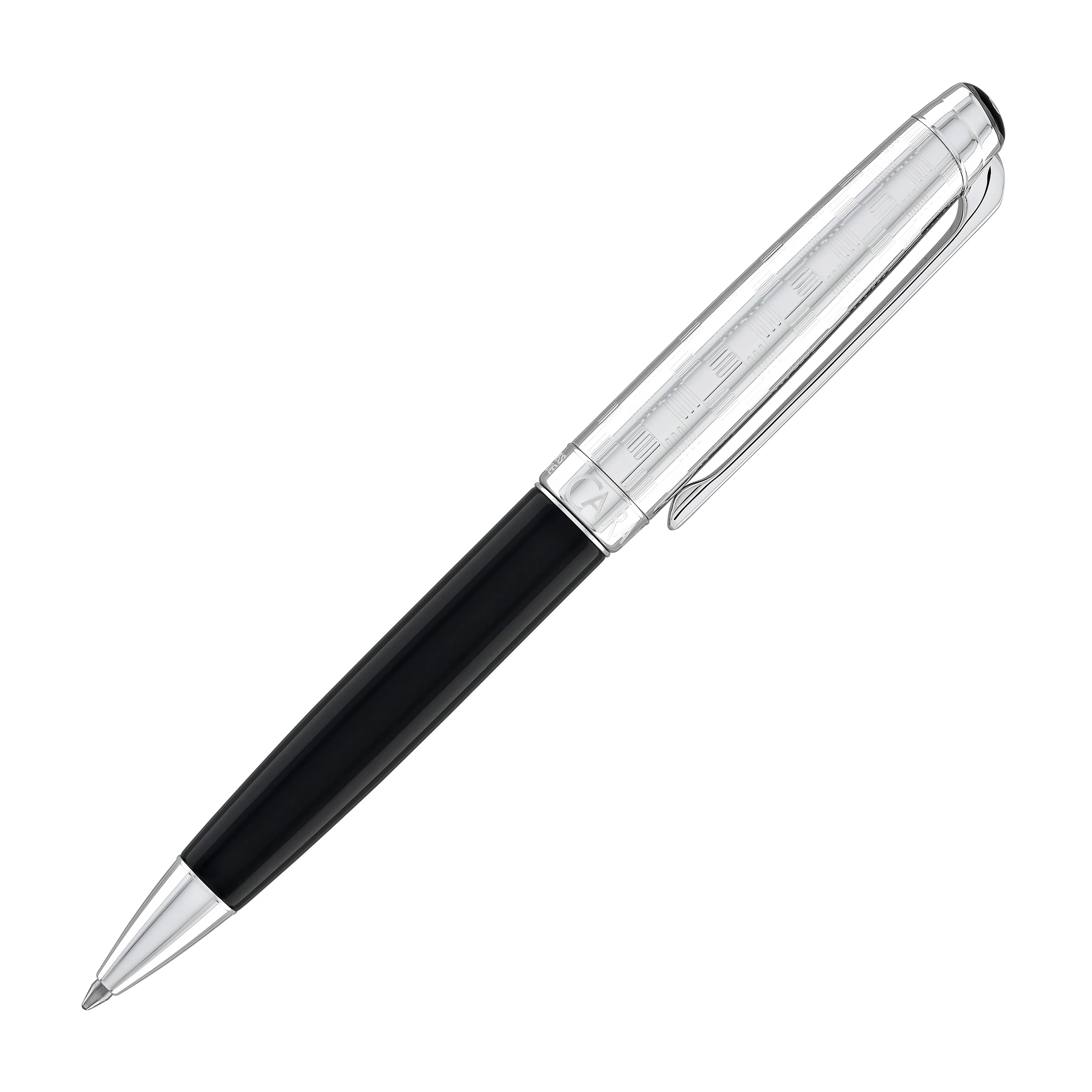 Caran d'Ache Leman Ballpoint Pen in Damier Gift Set with Leather Case - Special Edition - Image 5