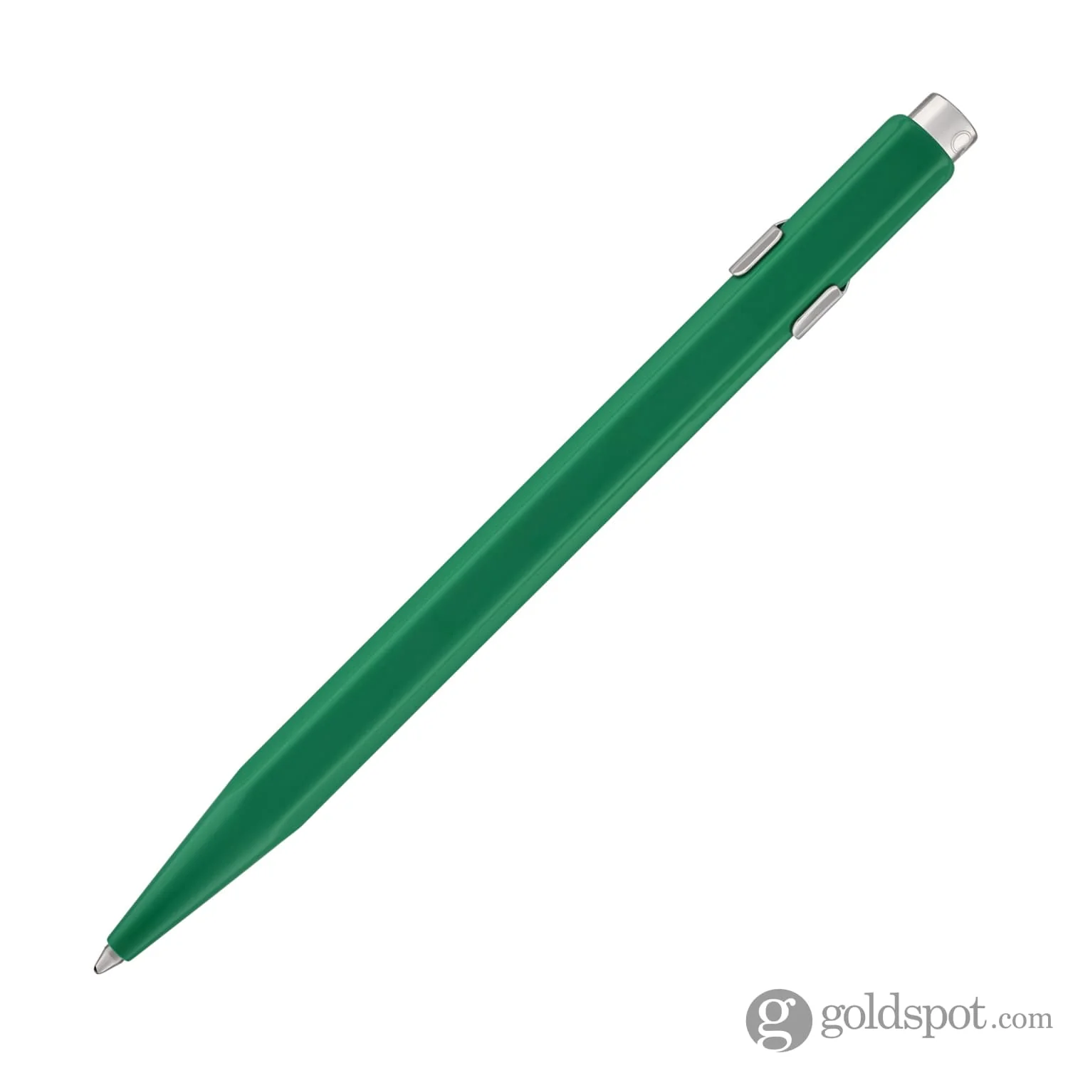 Caran d'Ache 849 Metal Ballpoint Pen in Green - Image 4