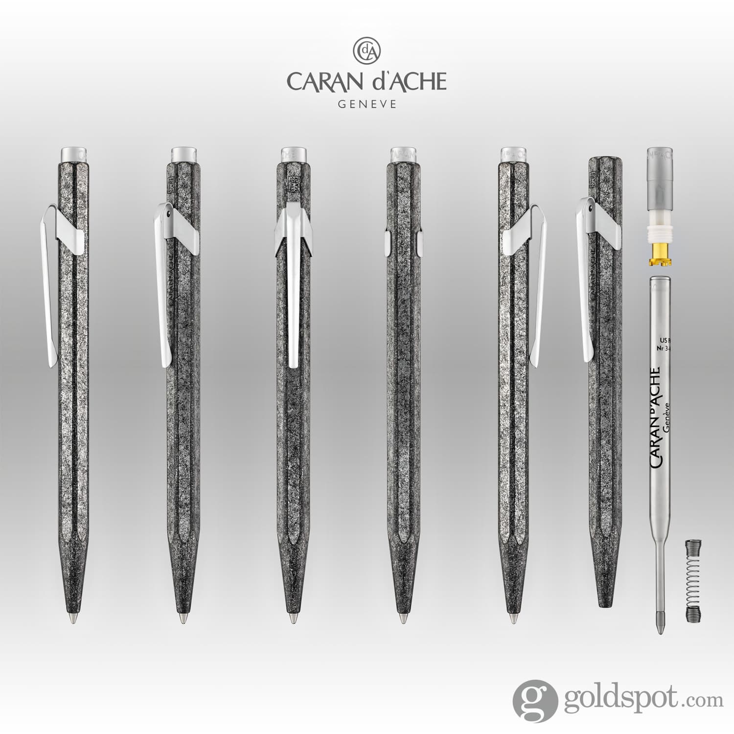 Caran d'Ache 849 Metal Ballpoint Pen in Original - Image 7