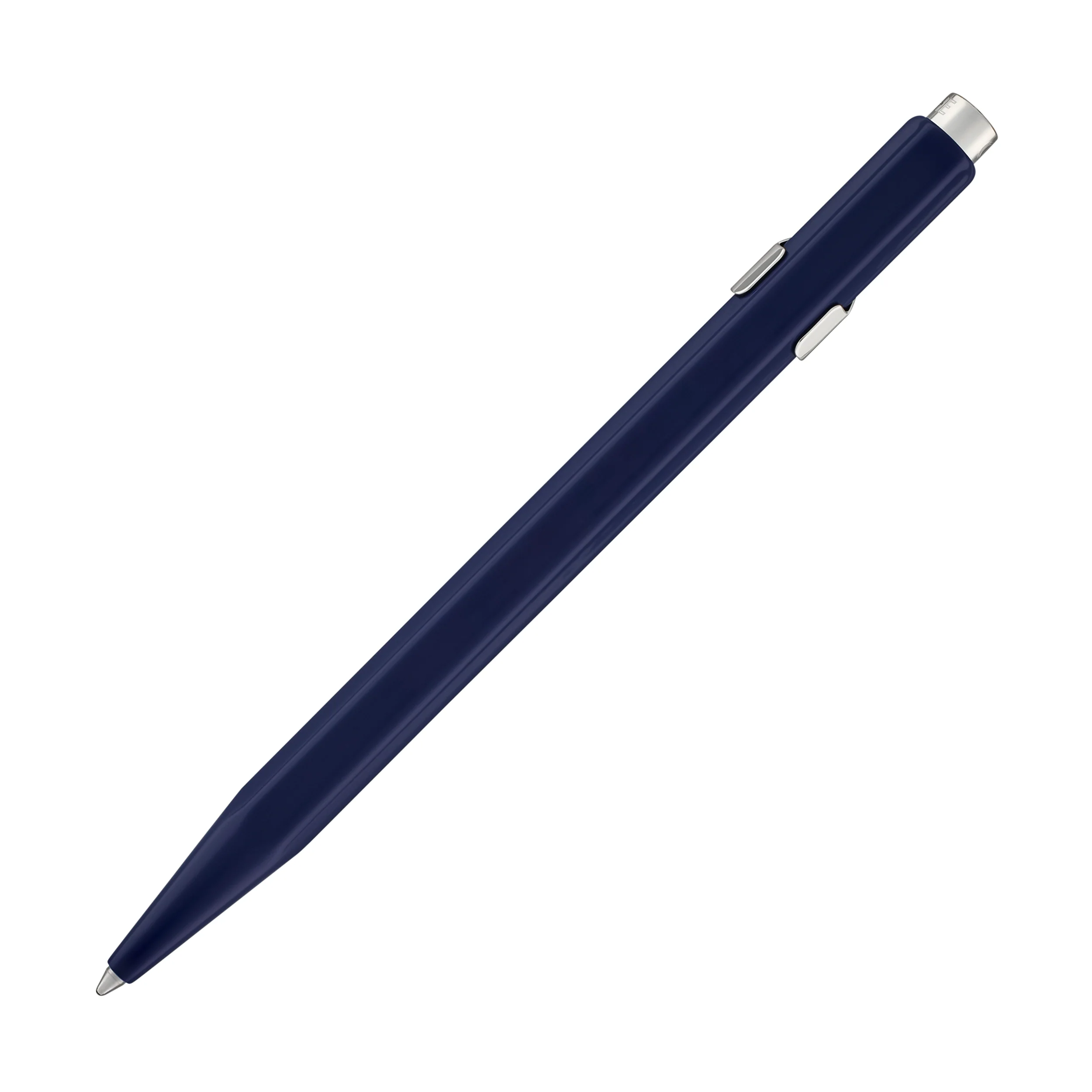 Caran d'Ache 849 Metal Ballpoint Pen in Sapphire Blue - Image 4