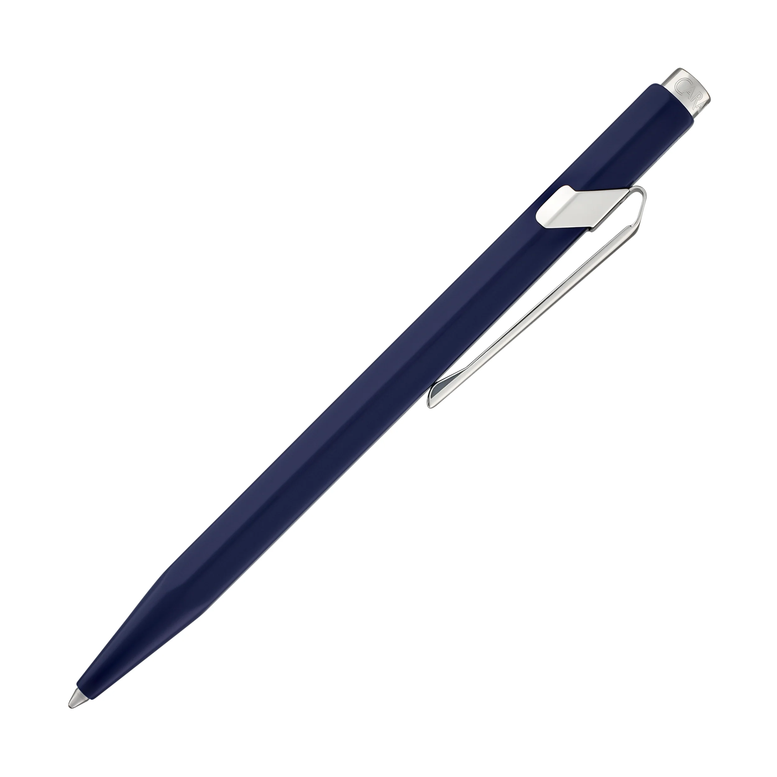 Caran d'Ache 849 Metal Ballpoint Pen in Sapphire Blue - Image 5