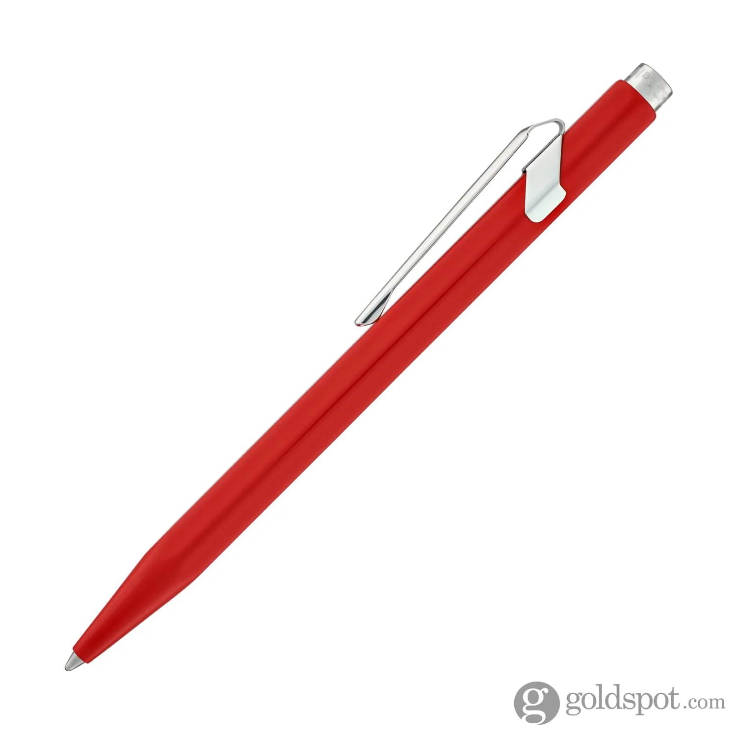 Caran d'Ache 849 Metal Ballpoint Pen in Red - Image 3