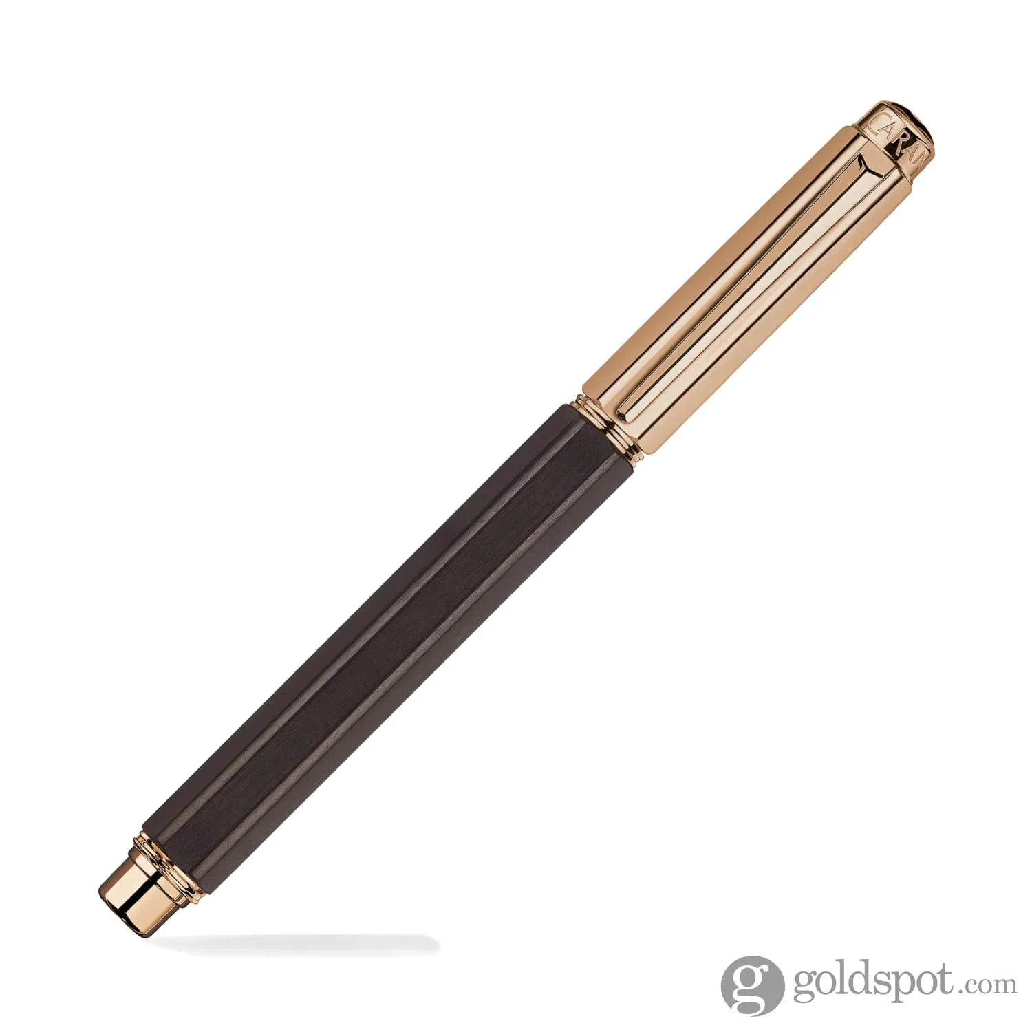 Caran d'Ache Varius Ebony Rollerball Pen in Rose Gold - Image 3