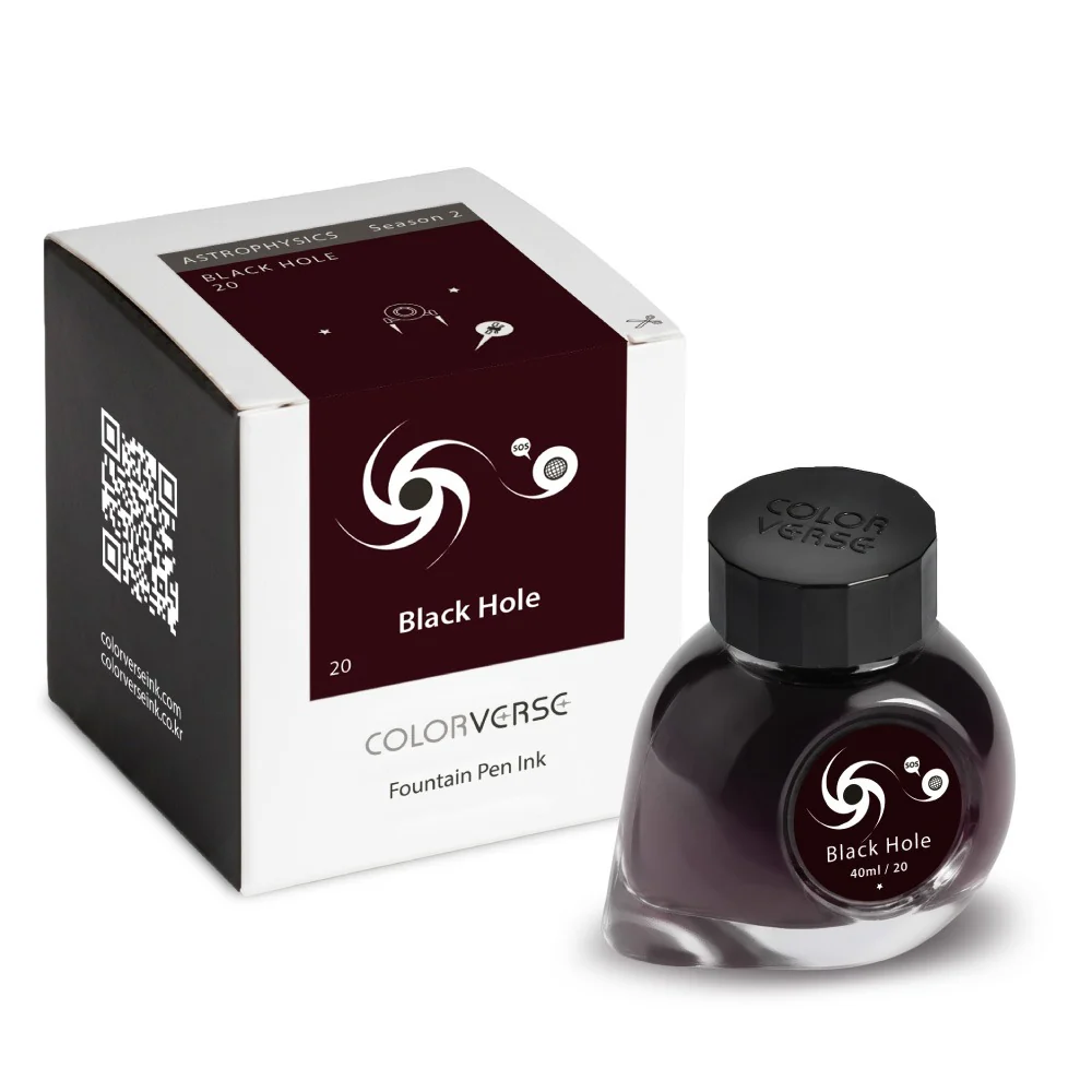 Colorverse Astrophysics Bottled Ink in Black Hole - 40 mL - Image 2
