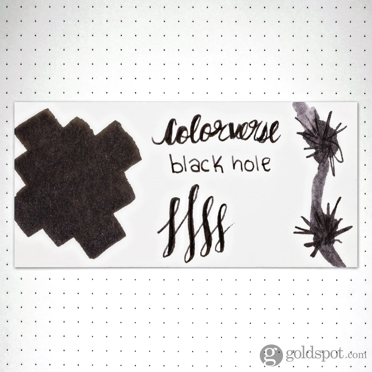 Colorverse Astrophysics Mini Bottled Ink in Black Hole - 5mL - Image 2