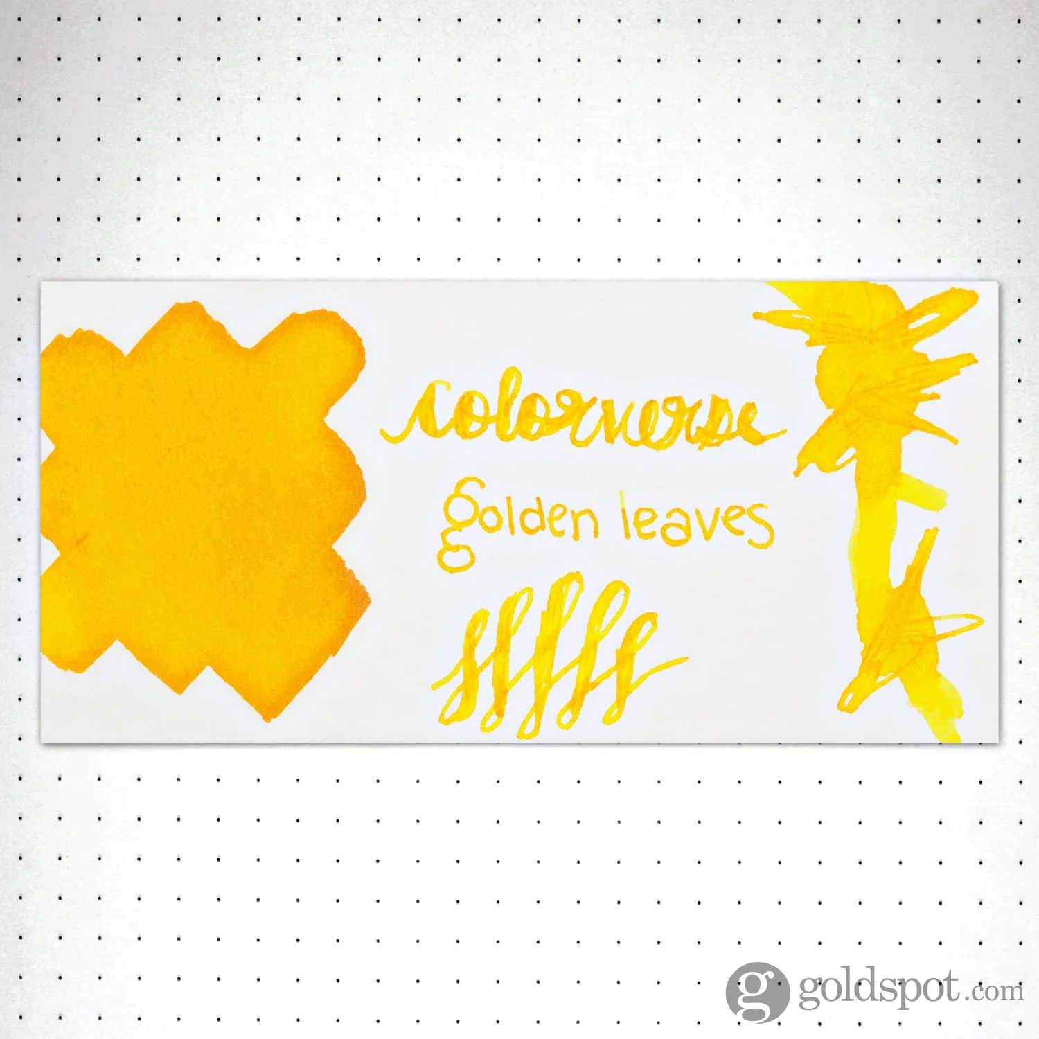 Colorverse Earth Edition Mini Bottled Ink in Golden Leaves - 5mL - Image 2