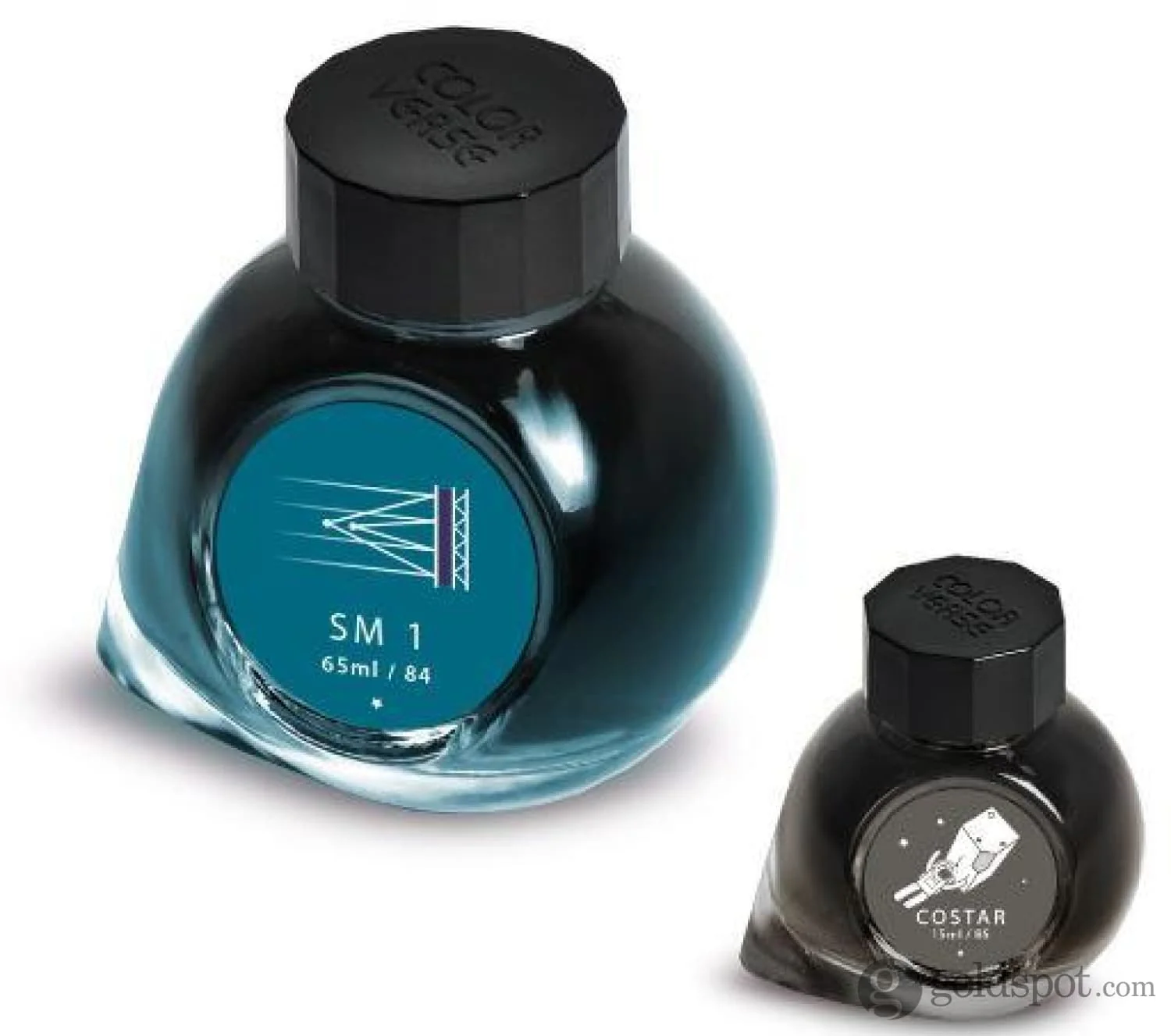 Colorverse Eye on the Universe Bottled Ink in SM 1 and Costar - 2 Bottle Set (65ml+15ml) - Image 2