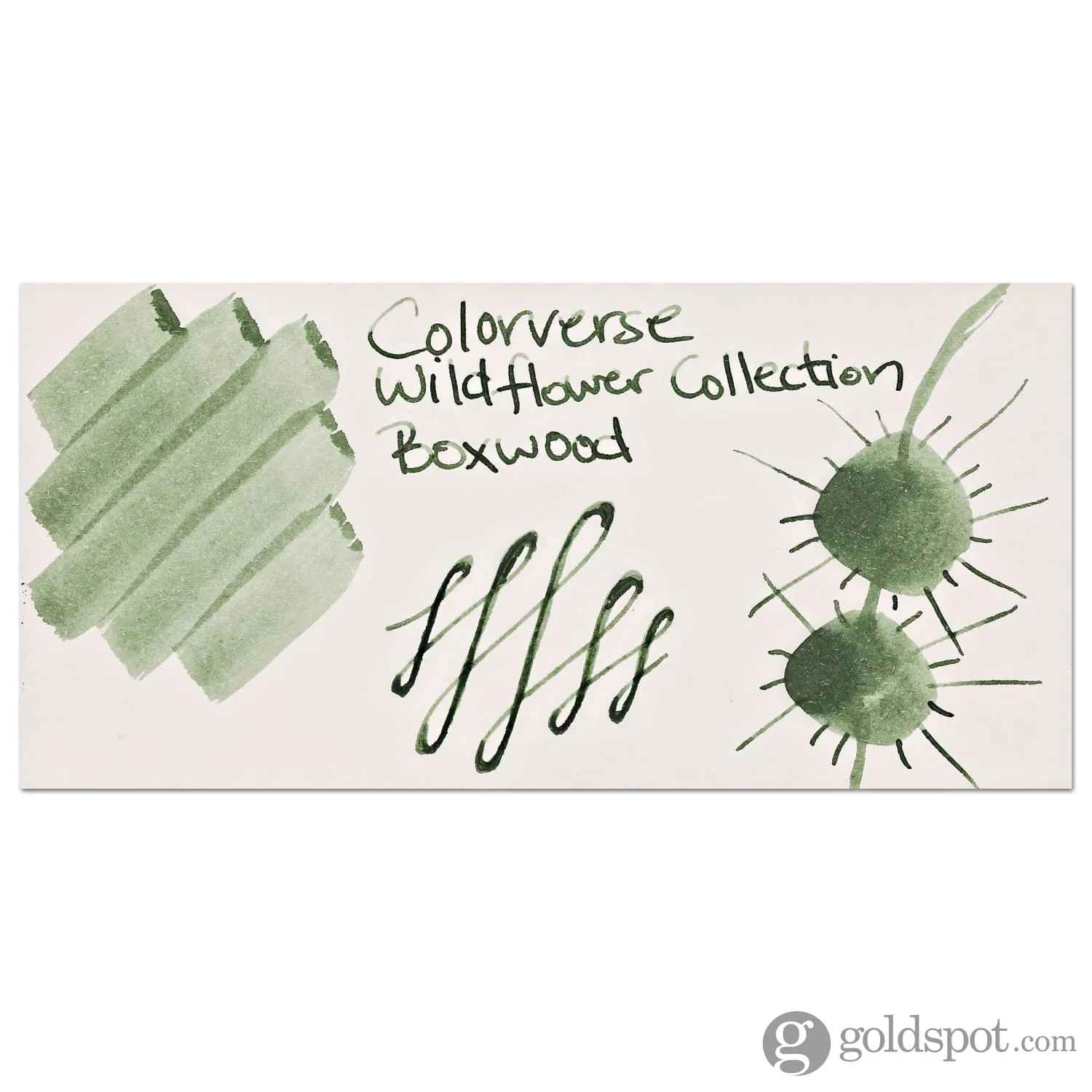 Colorverse Project Ink Vol. 10 Bottled Ink in No.064 Boxwood - 15mL - Image 2