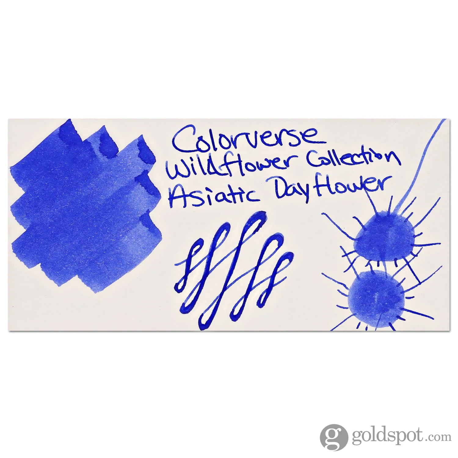Colorverse Project Ink Vol. 10 Bottled Ink in No.070 Asiatic Dayflower - 15mL - Image 2