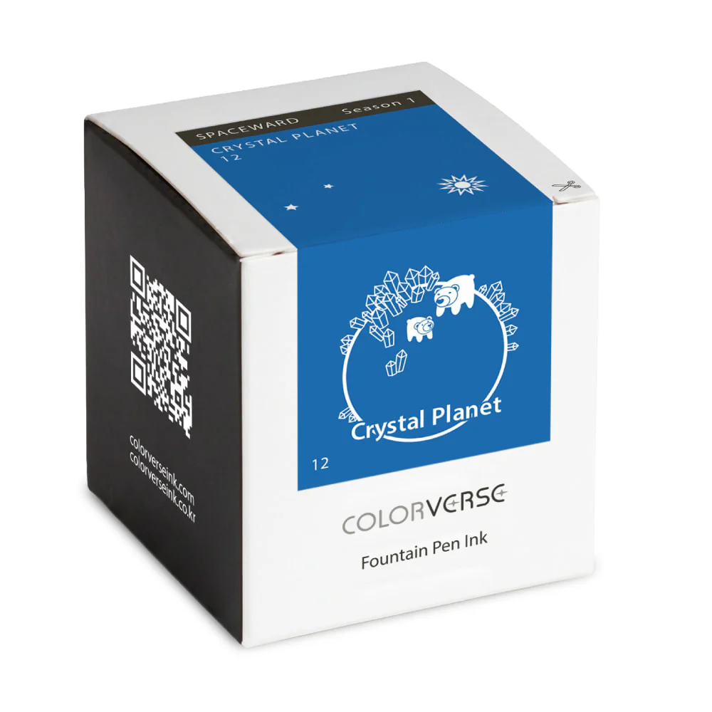 Colorverse Spaceward Bottled Ink in Crystal Planet - 40 mL - Image 3