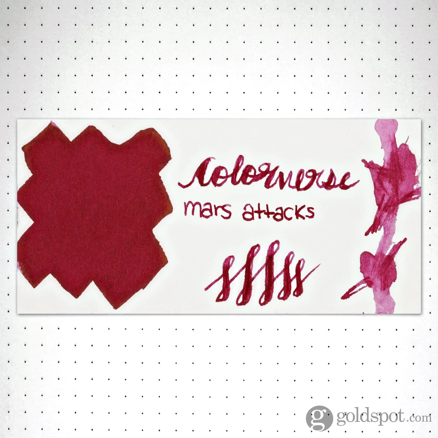 Colorverse The Red Planet Mini Bottled Ink in Mars Attacks - 5mL - Image 2