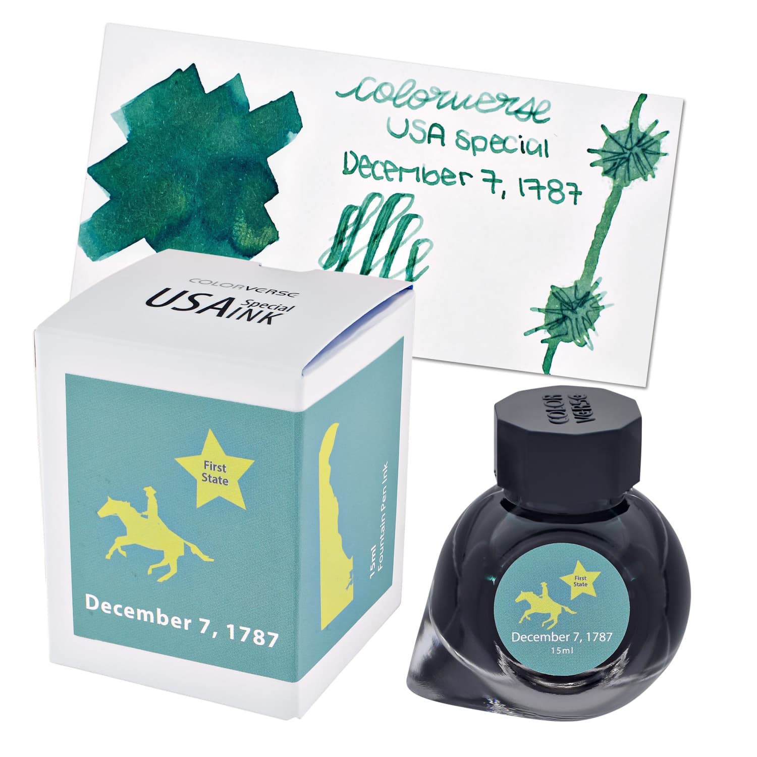 Colorverse USA Special Bottled Ink in Delaware (December 7, 1787) - 15mL