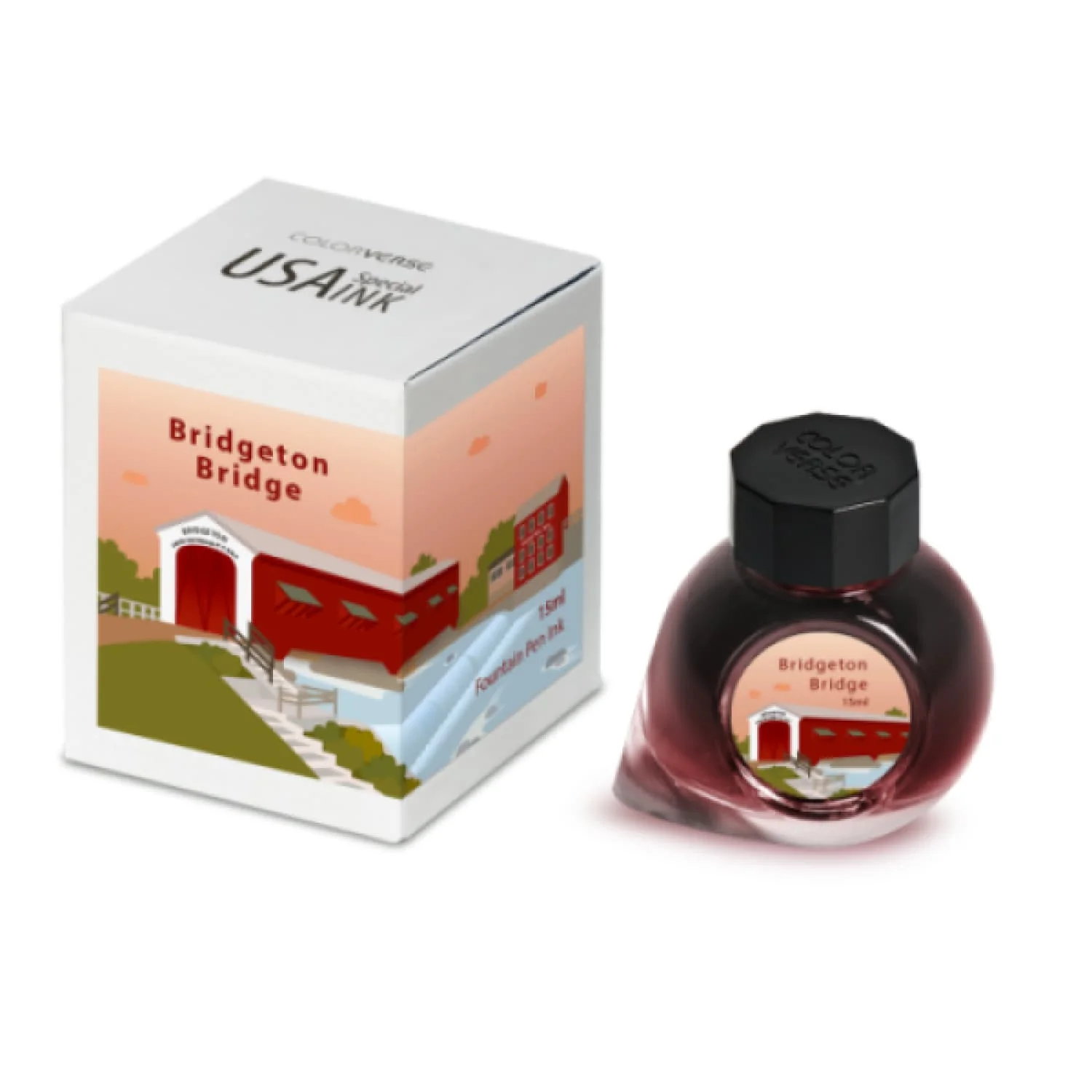 Colorverse USA Special Bottled Ink in Indiana (Birdgeton Bridge) - 15mL