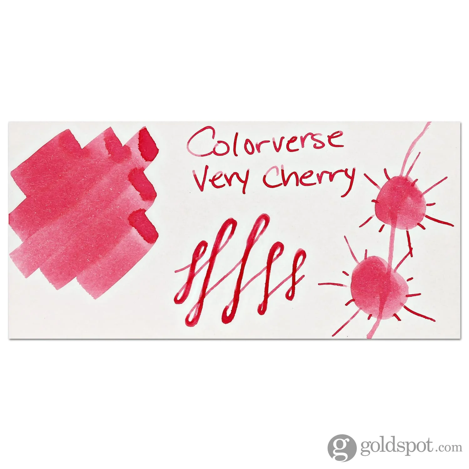 Colorverse USA Special Bottled Ink in Michigan (Very Cherry) - 15mL - Image 2