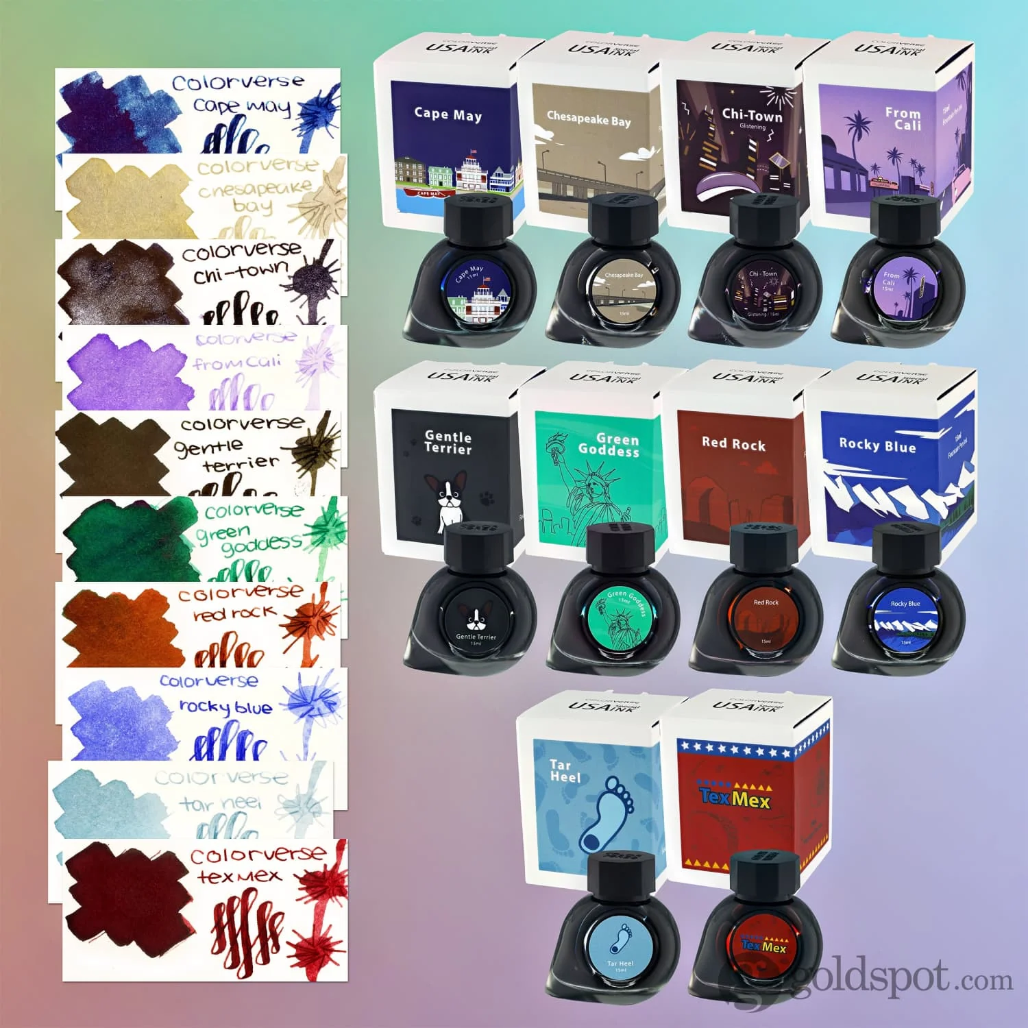 Colorverse USA Special Bottled Ink in Texas (Tex Mex) - 15mL - Image 3