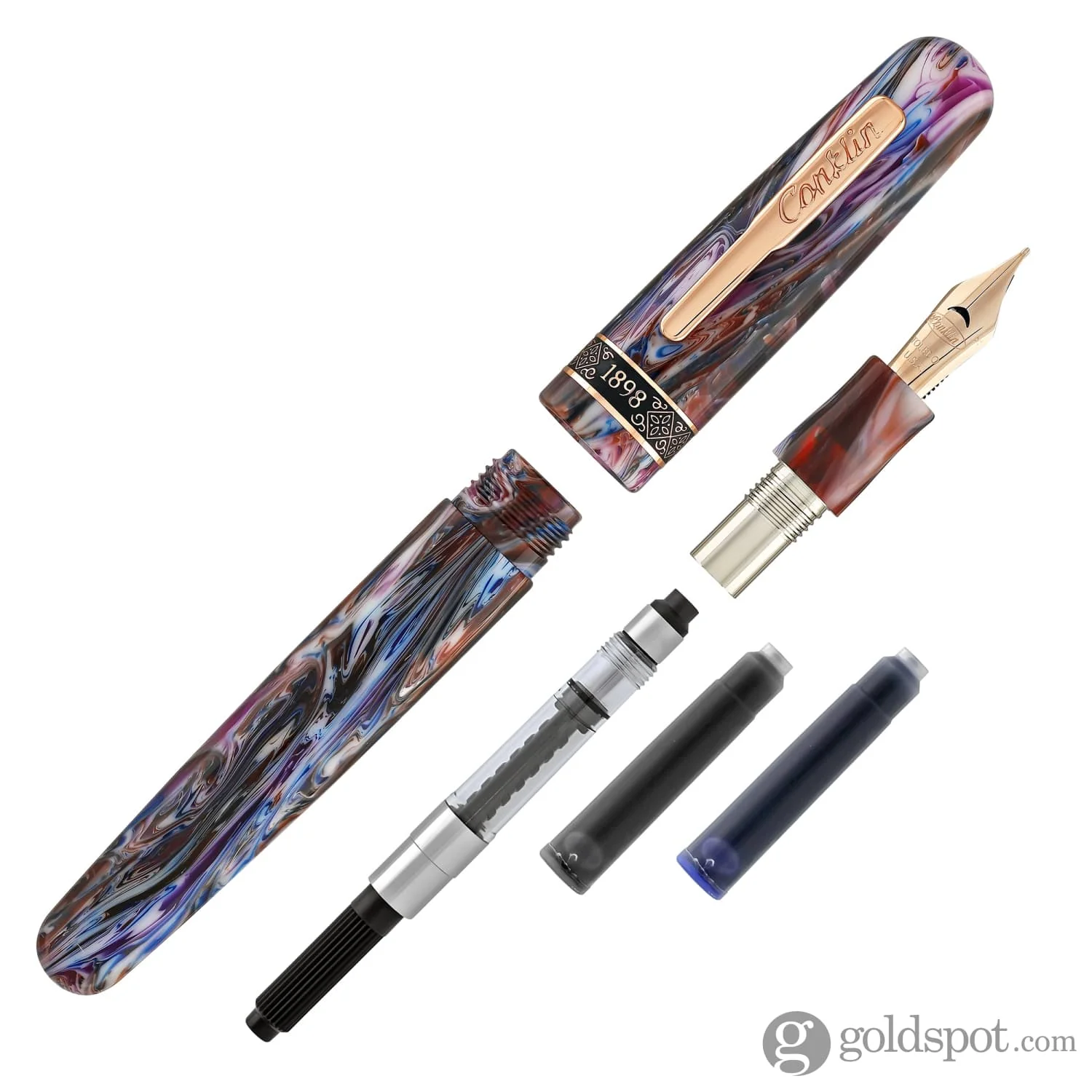 Conklin 1898 Fountain Pen in Misto Purple - Image 7