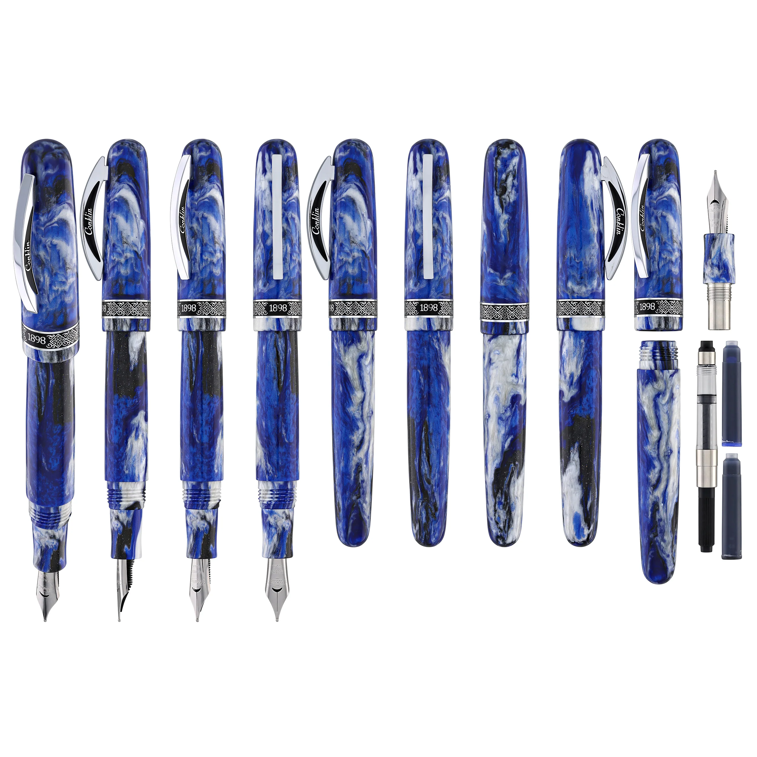 Conklin 1898 Fountain Pen in Unicorn Magic - Limited Edition - Image 9