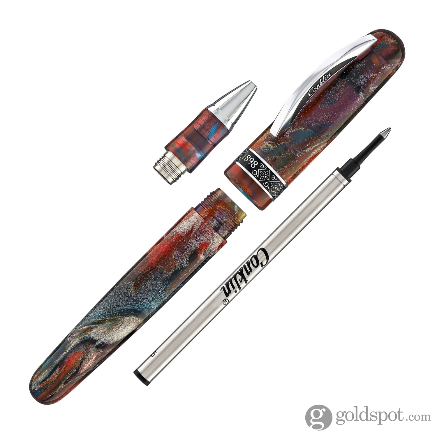 Conklin 1898 Jonathon Brooks Rollerball Pen in Primary Manipulation 5.0 - Image 8