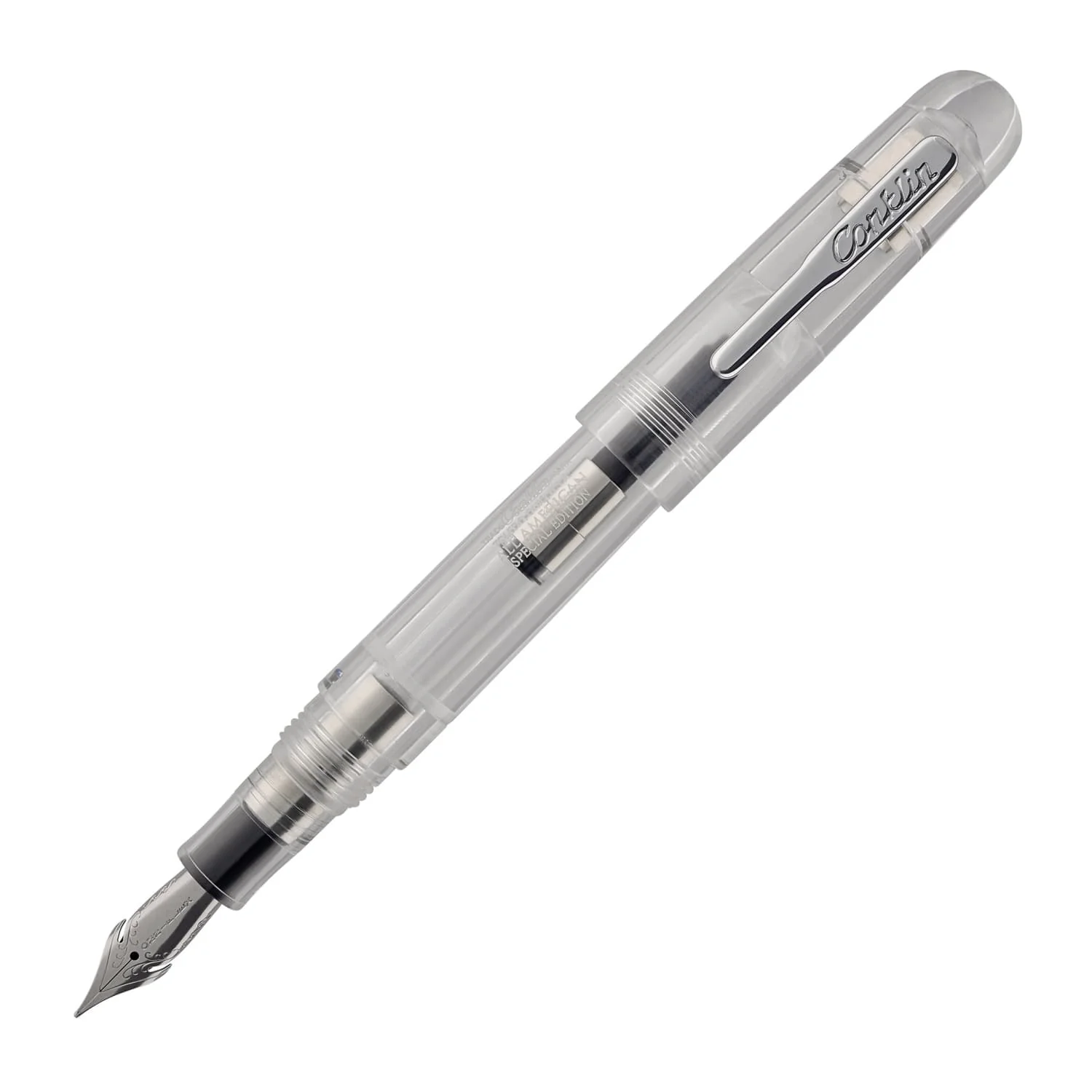 Conklin All American Fountain Pen in Demo White