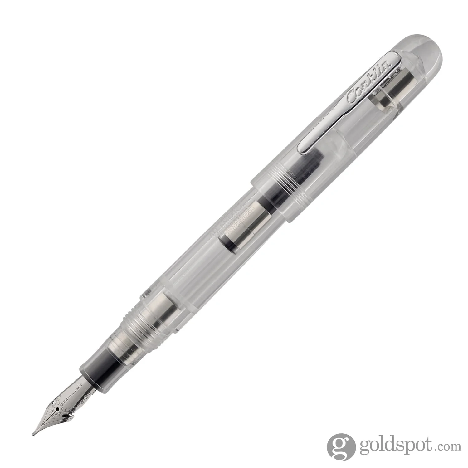 Conklin All American Fountain Pen in Demo White - Image 2