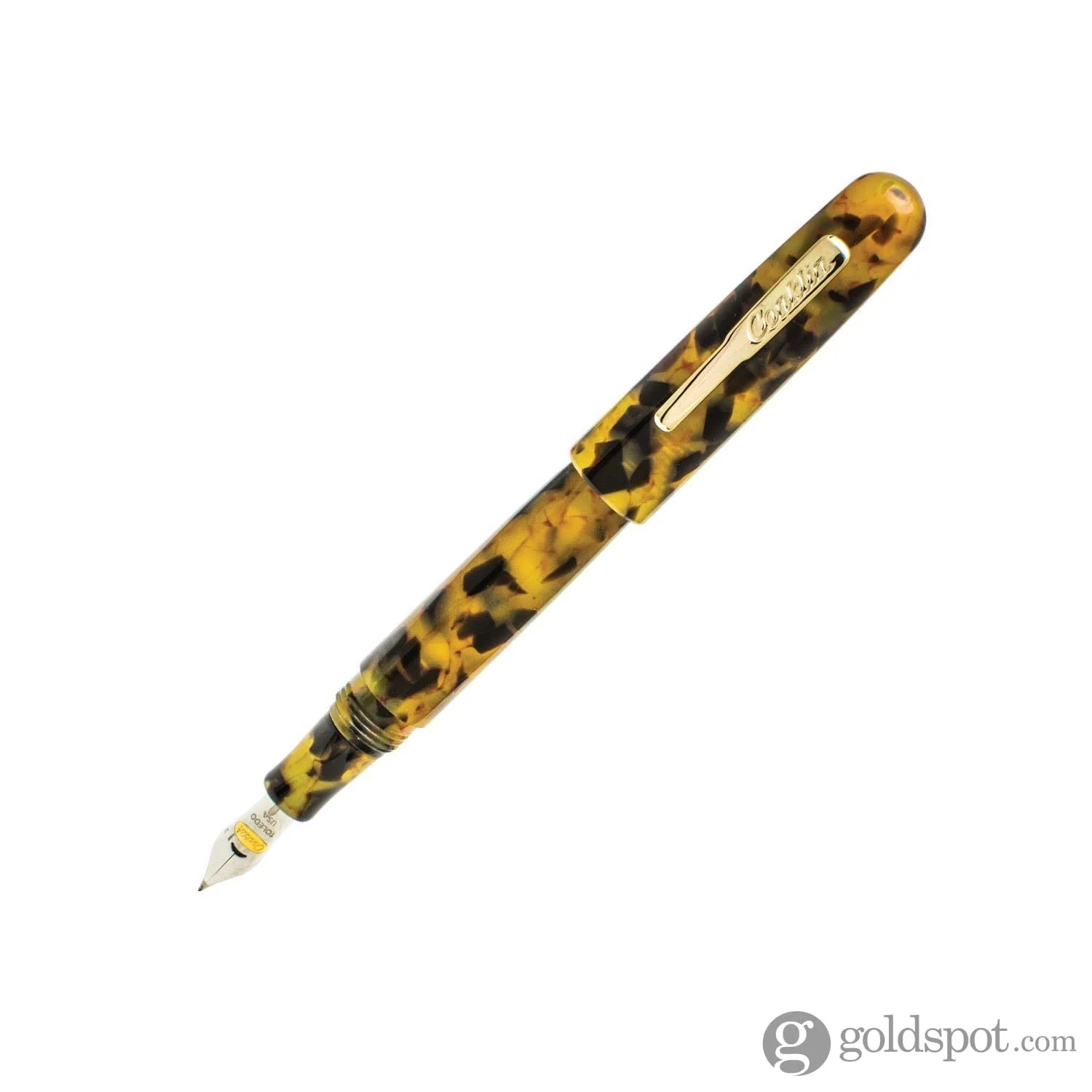 Conklin All American Fountain Pen in Tortoiseshell - Image 13